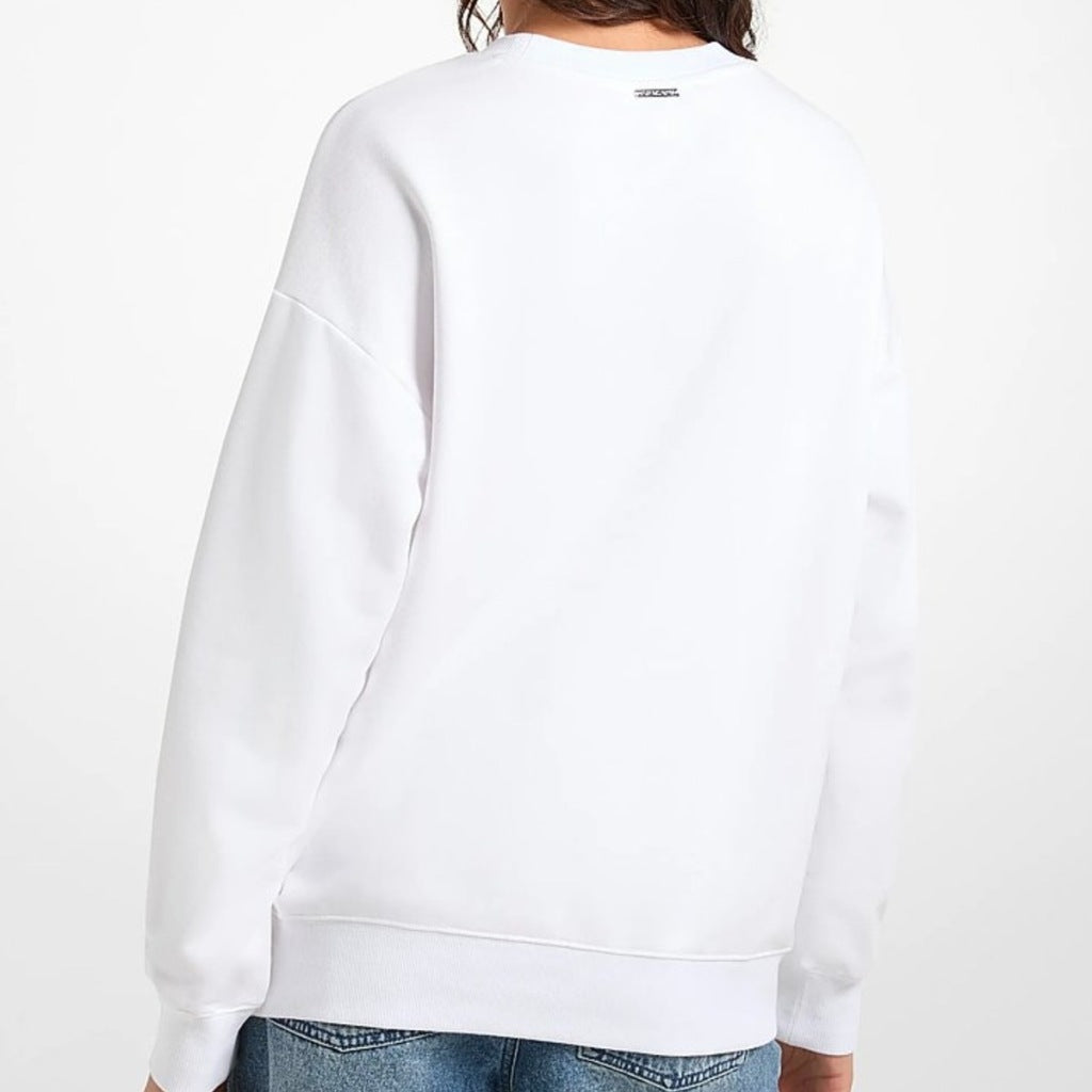 MICHAEL KORS MRZMY MK SHDW EMBSSED LOGO en color BLANCO  (6)