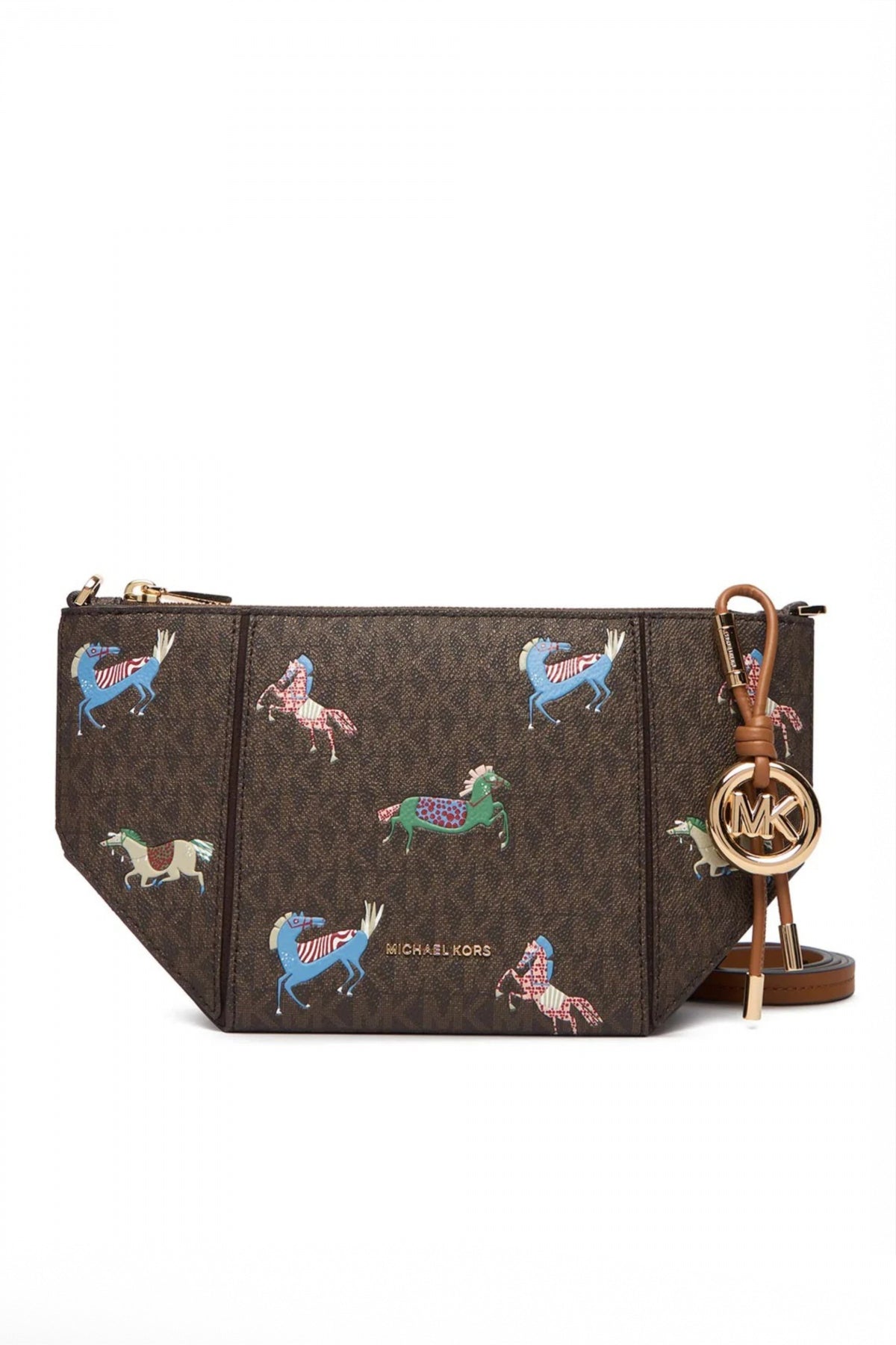 MICHAEL KORS JORDI SM TZ XBODY  en color MARRON  (1)