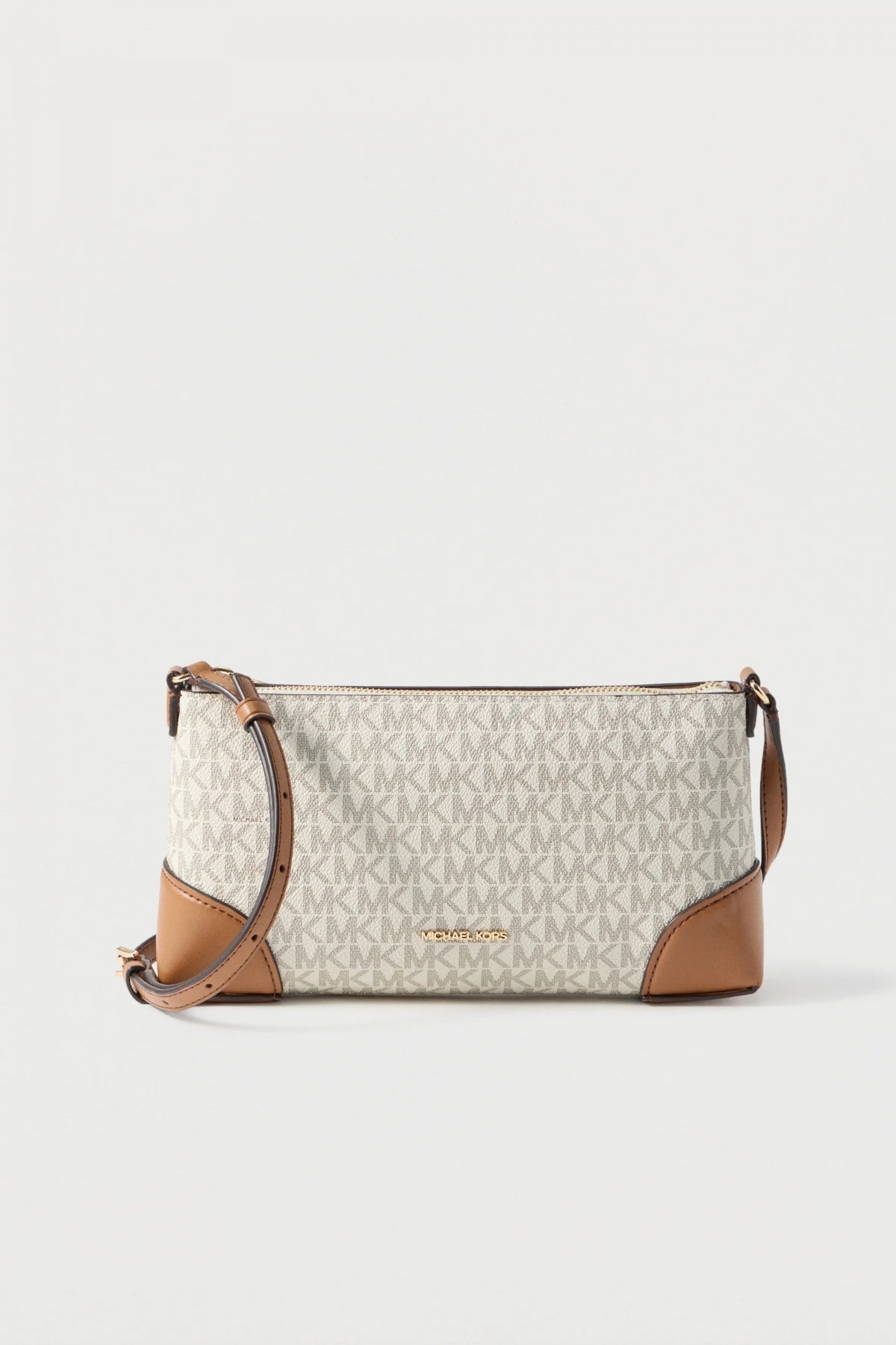 MICHAEL KORS MURPHY SM EW ZIP XBODY en color BEIS  (1)