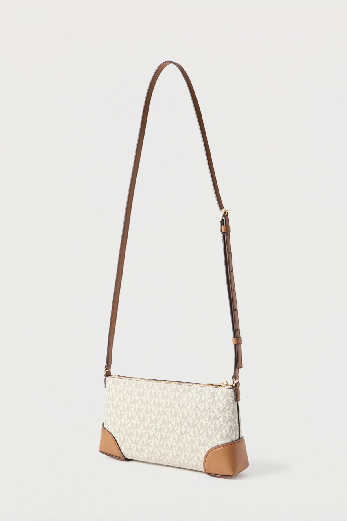 MICHAEL KORS MURPHY SM EW ZIP XBODY en color BEIS  (4)