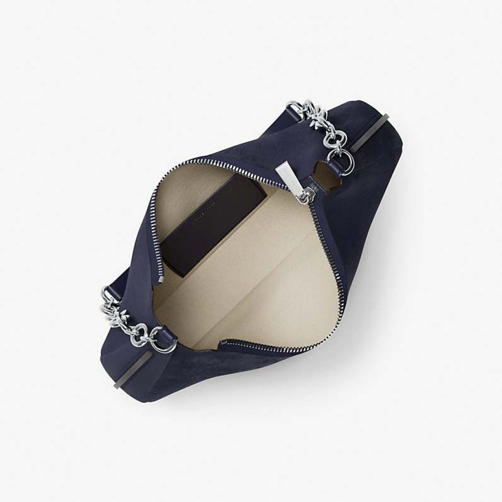 MICHAEL KORS  MD CHAIN POUCHETTE  en color AZUL  (5)