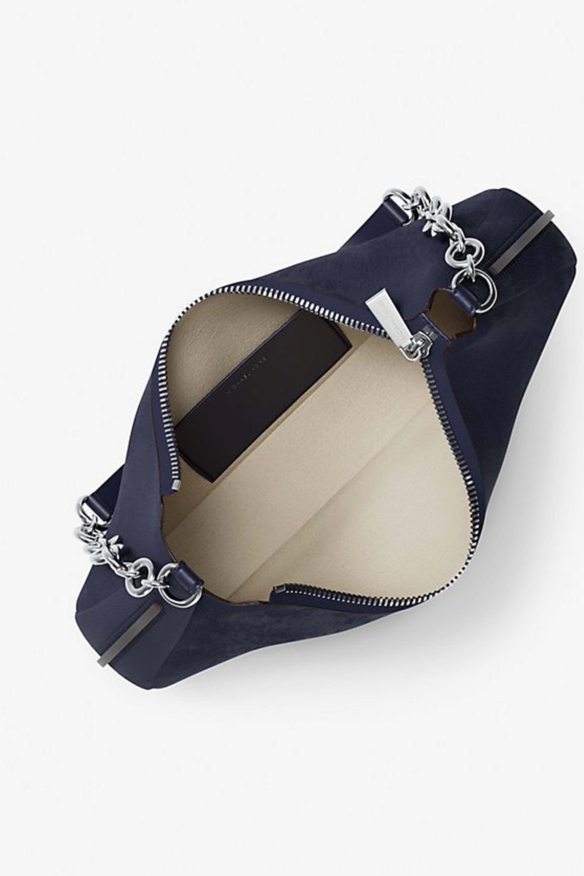MICHAEL KORS  MD CHAIN POUCHETTE  en color AZUL  (2)