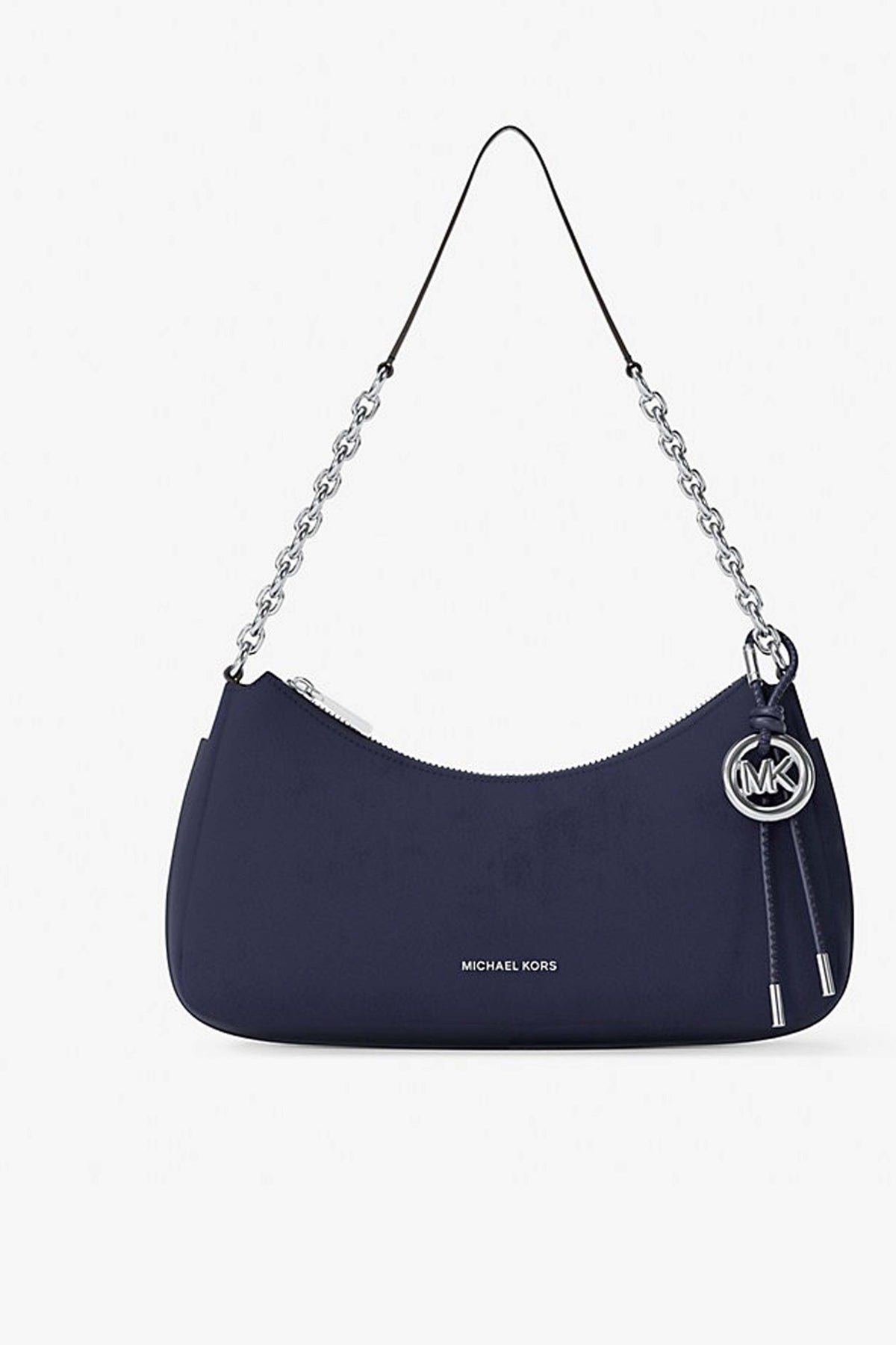 MICHAEL KORS  MD CHAIN POUCHETTE  en color AZUL  (3)