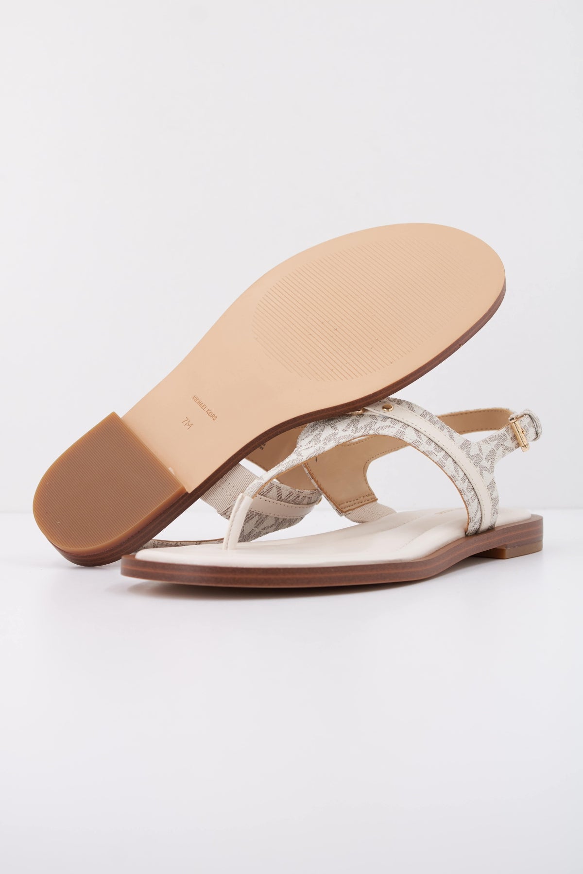 MICHAEL KORS MANDY THONG en color BLANCO  (5)