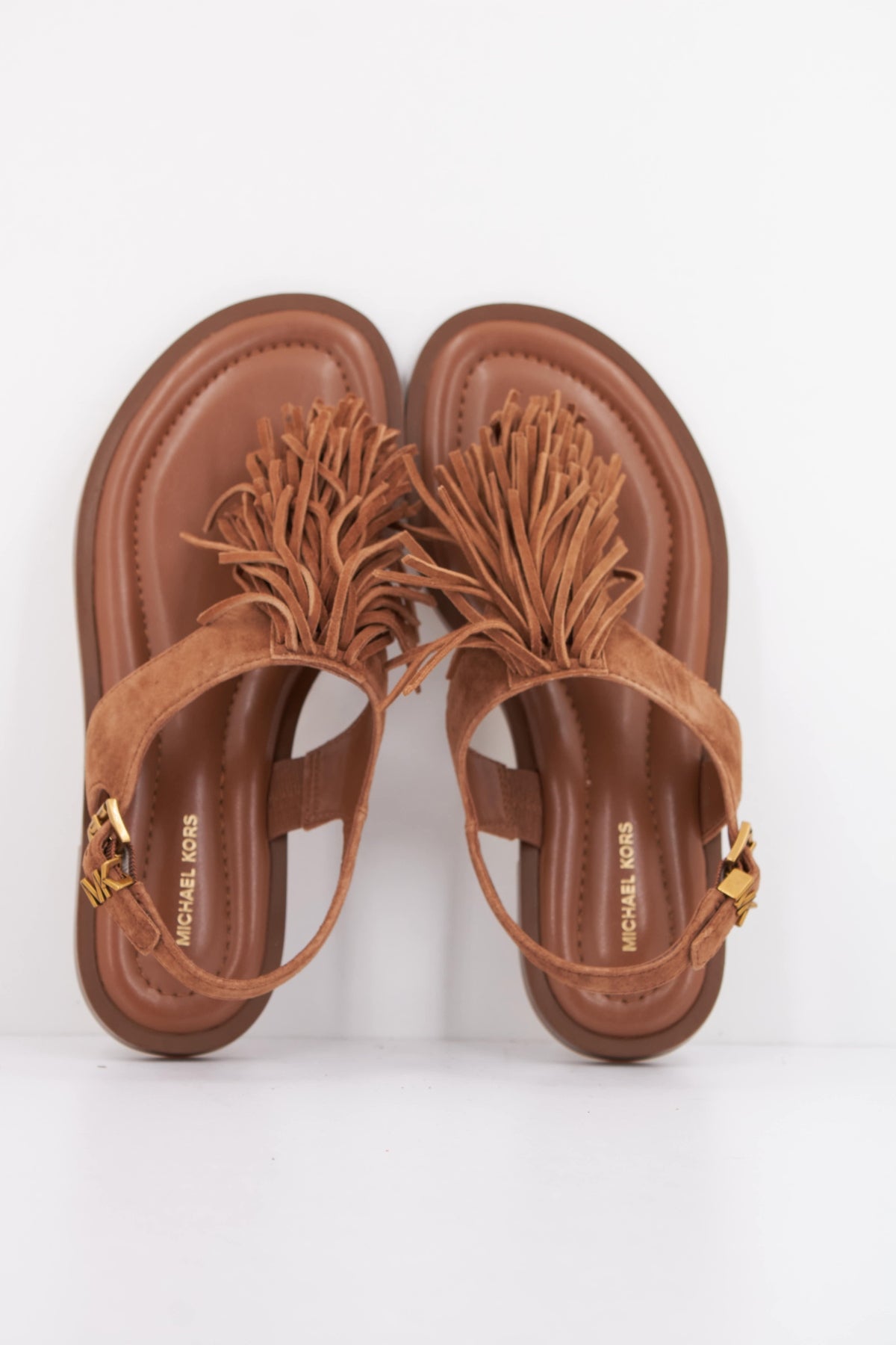 MICHAEL KORS INDRA THONG en color MARRON  (3)