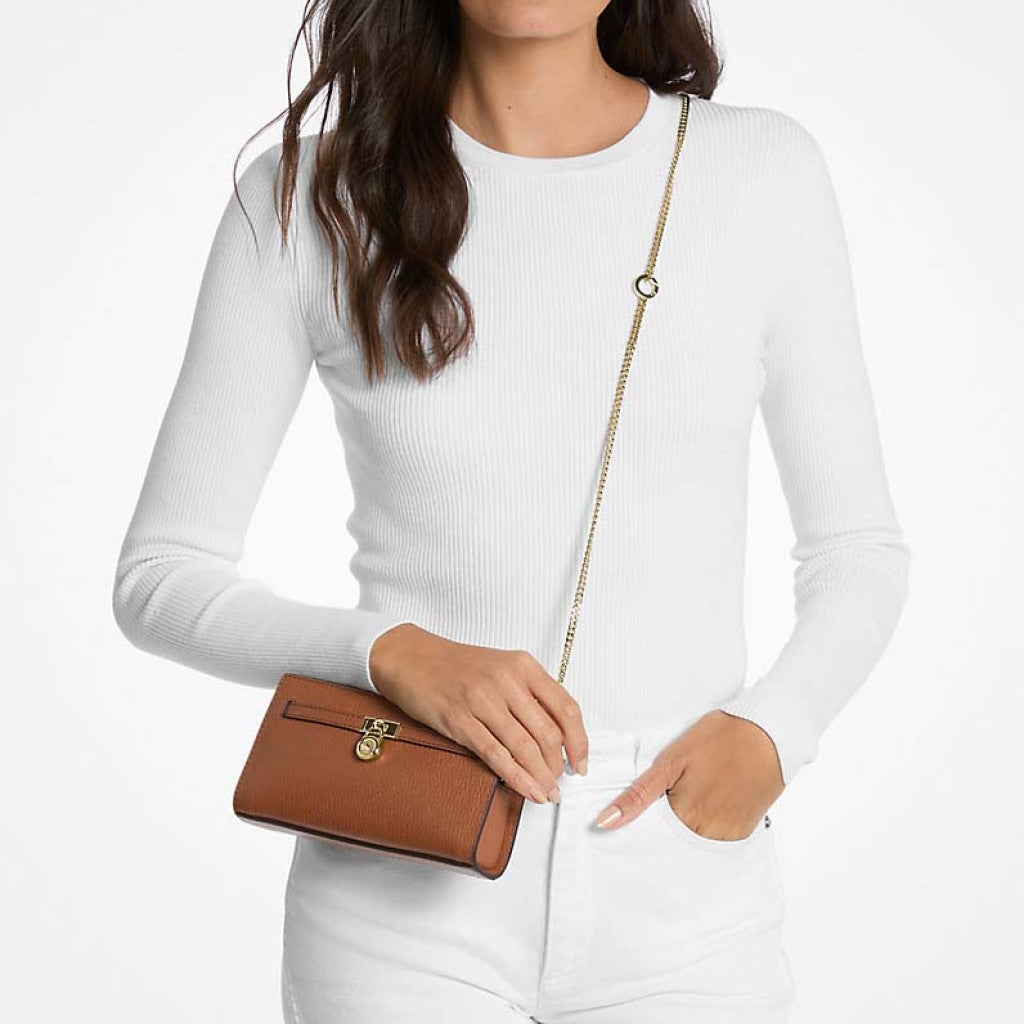 MICHAEL KORS  HAMILTON MODERNE XS CONV  en color MARRON  (6)