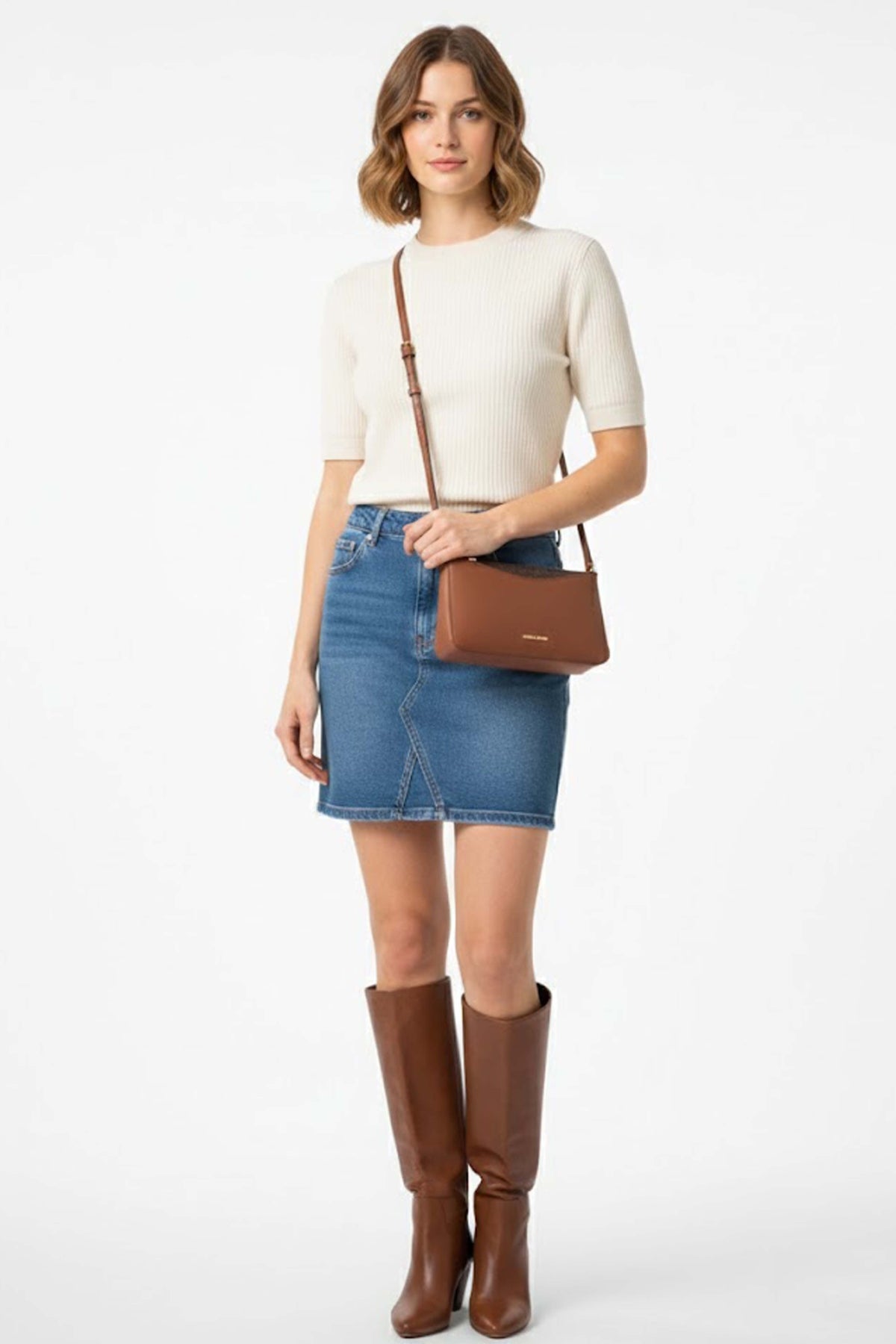 MICHAEL KORS MD XBODY ARDEN en color MARRON  (1)
