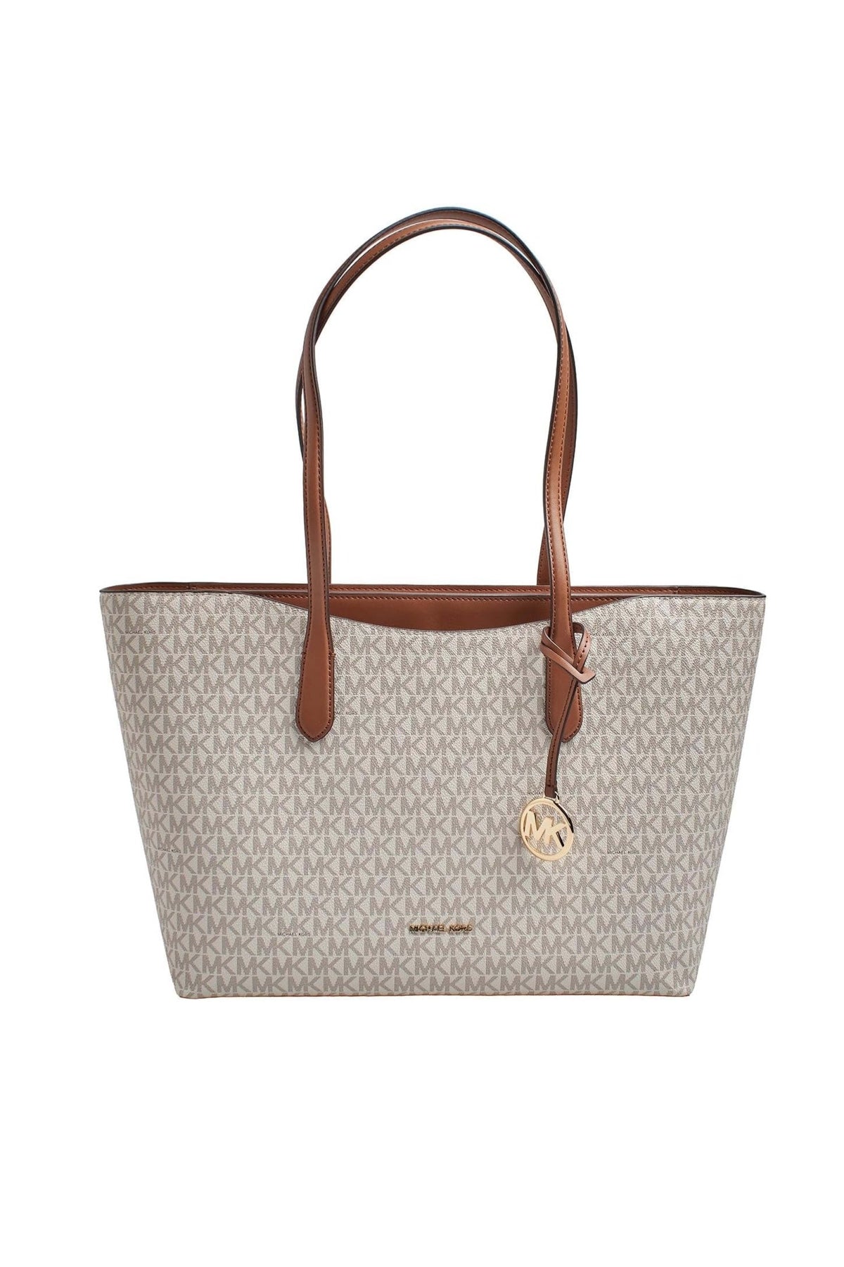 MICHAEL KORS LG TZ TOTE ARDEN en color BEIS  (1)