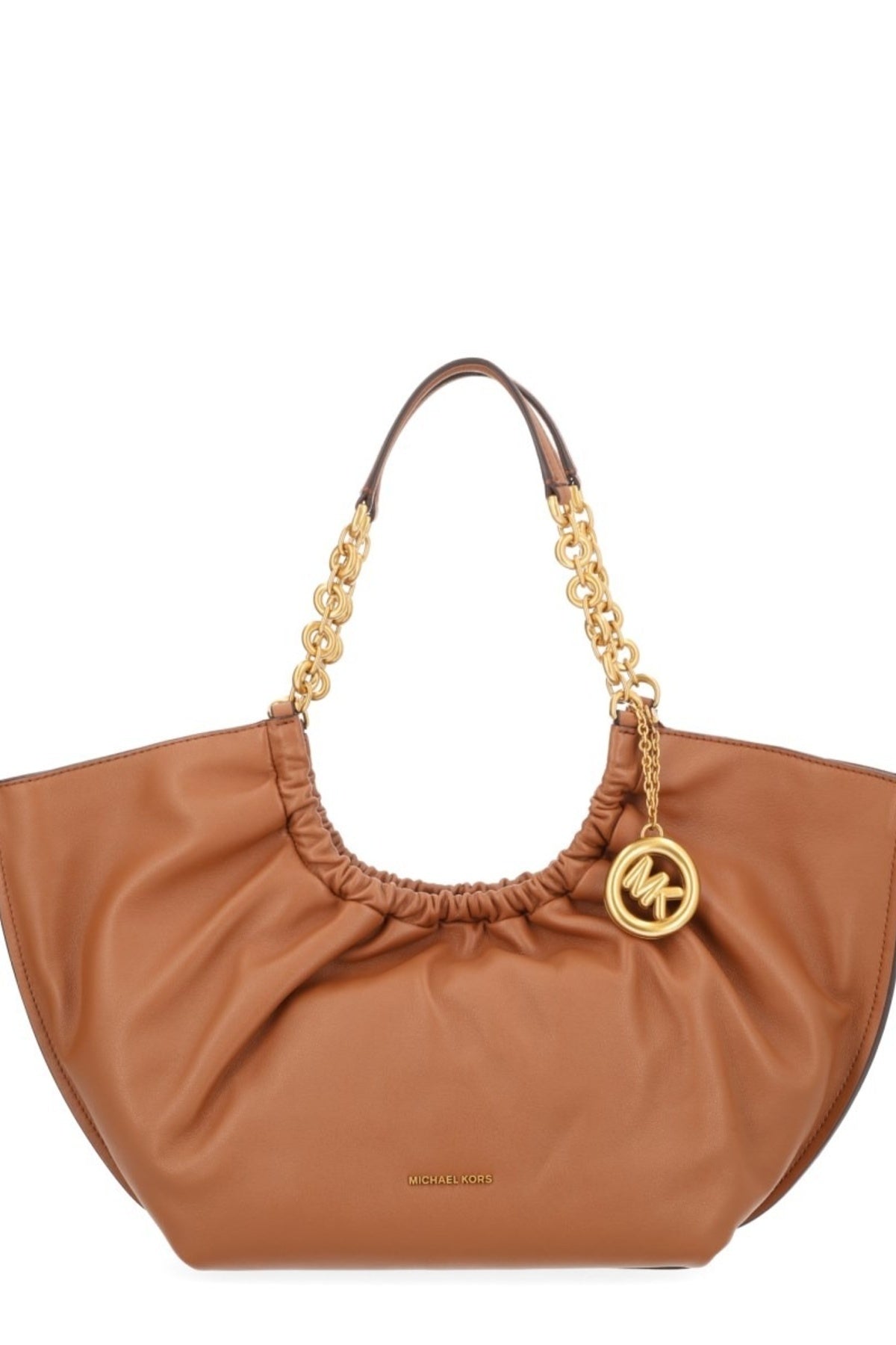 MICHAEL KORS TATL SM CINCH TOTE en color MARRON  (1)