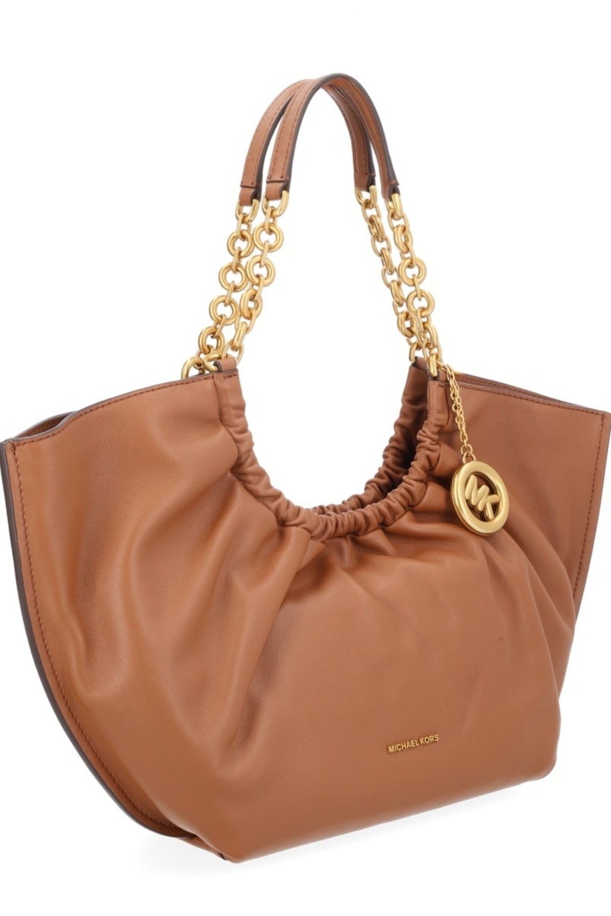 MICHAEL KORS TATL SM CINCH TOTE en color MARRON  (2)