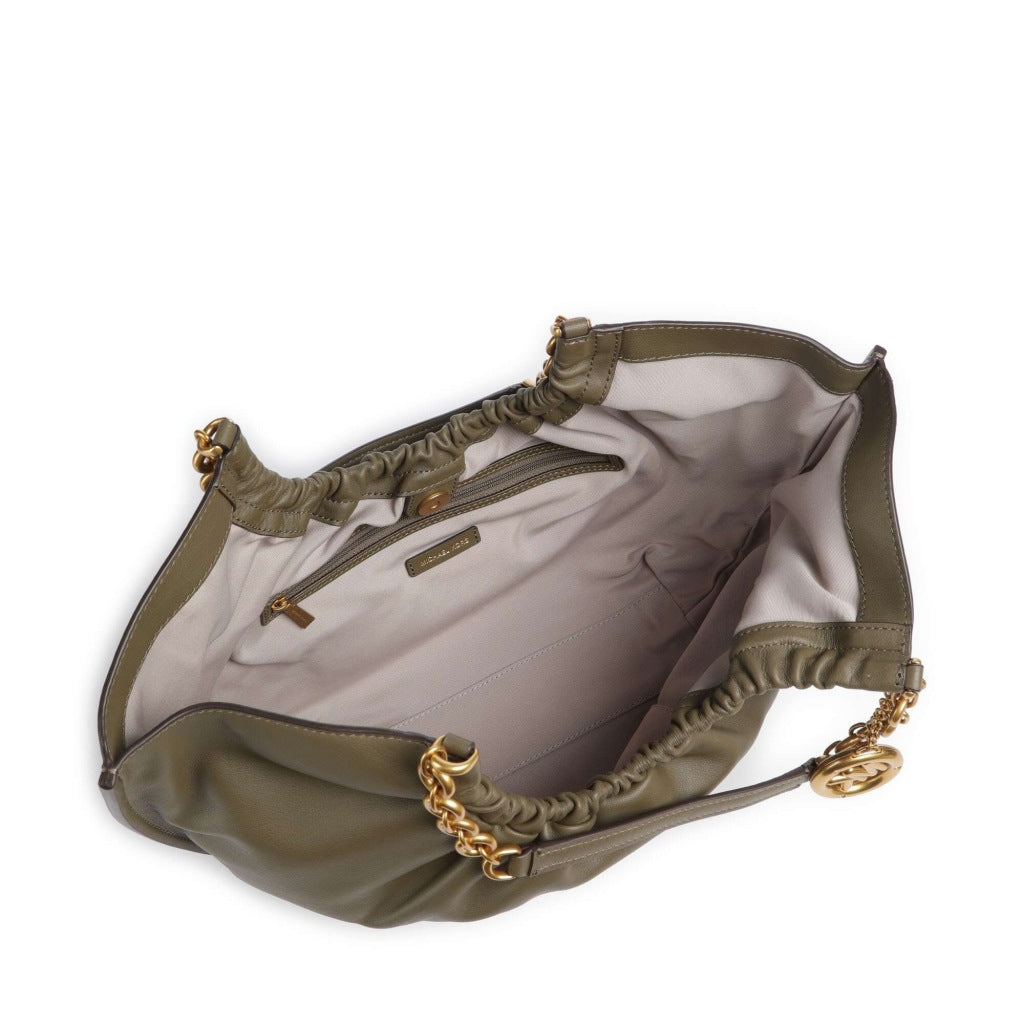 MICHAEL KORS TATL SM CINCH TOTE en color VERDE  (5)