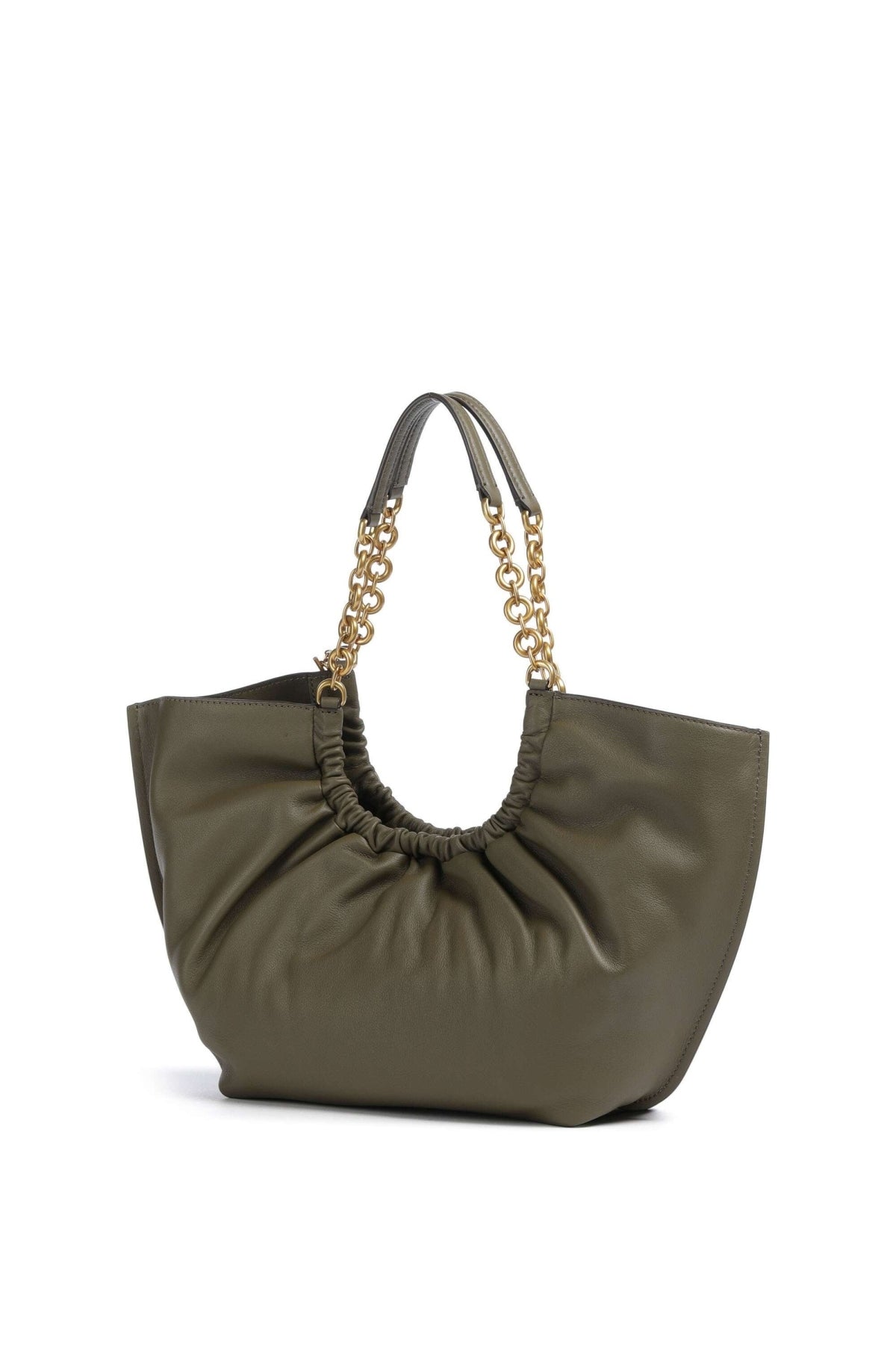 MICHAEL KORS TATL SM CINCH TOTE en color VERDE  (3)