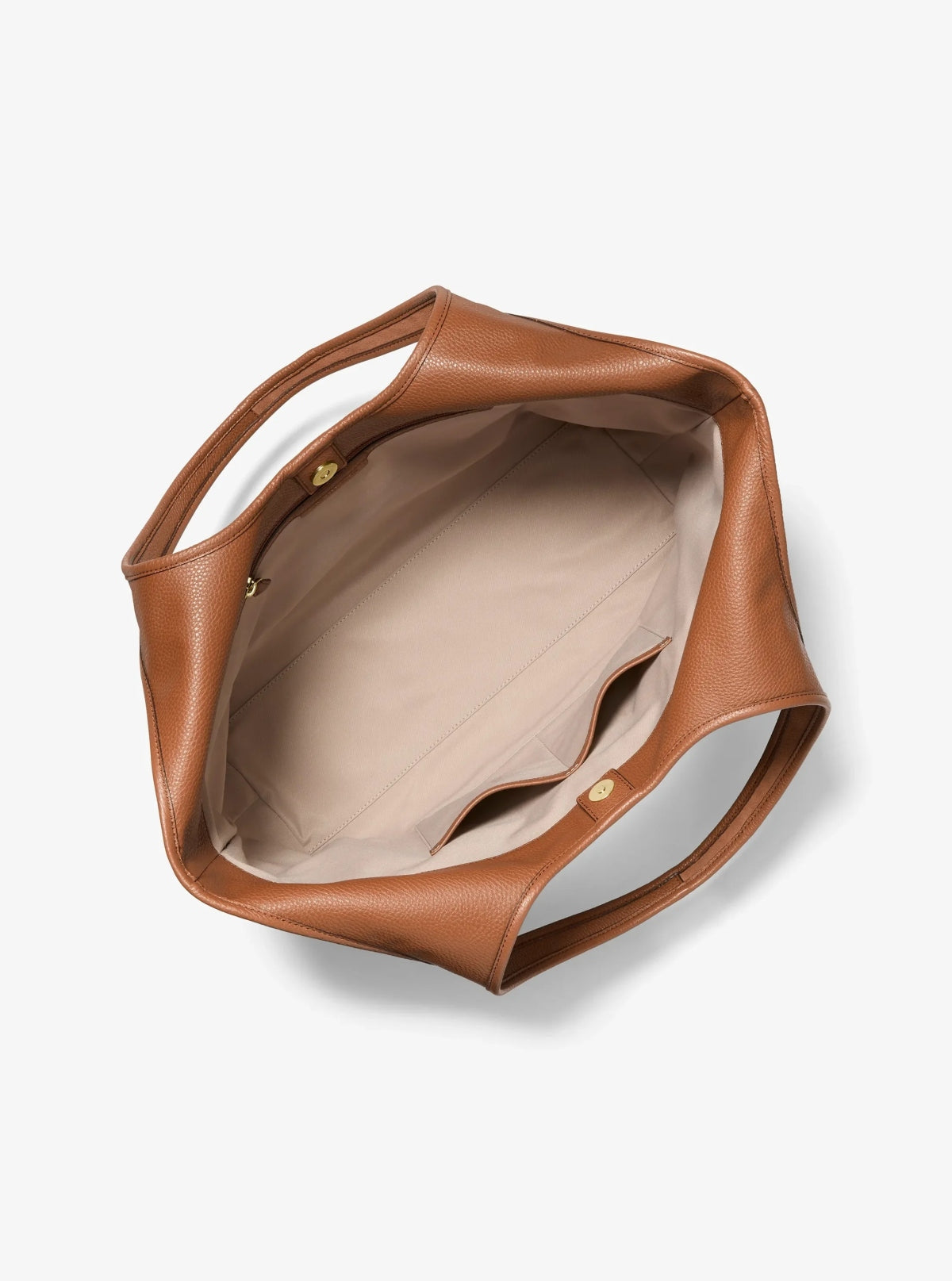 MICHAEL KORS TGTS LG SHOPPER TOTE en color MARRON  (2)