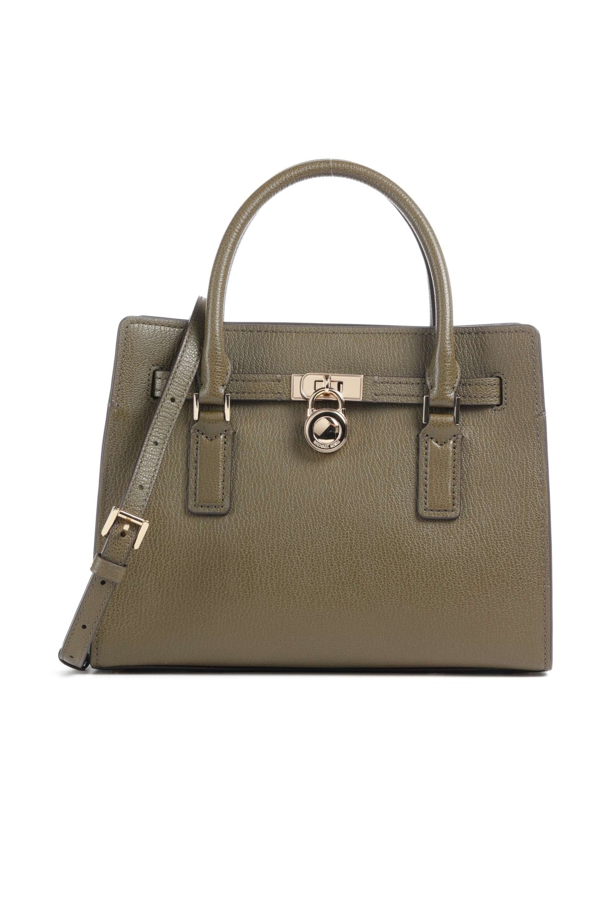 MICHAEL KORS TGNXSL SM SATCHEL en color VERDE  (1)