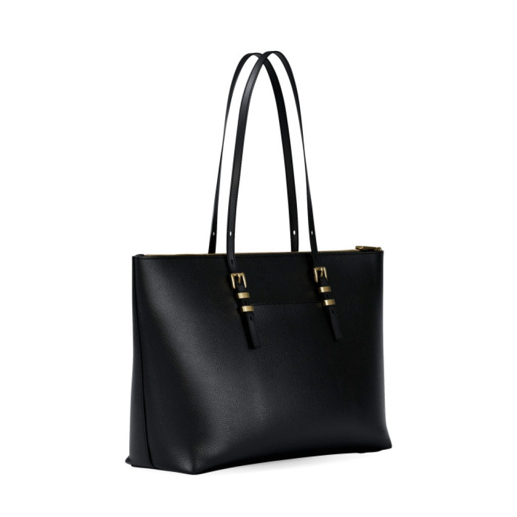 MICHAEL KORS TGQNTL LG EW MF TZ TOTE en color NEGRO  (5)