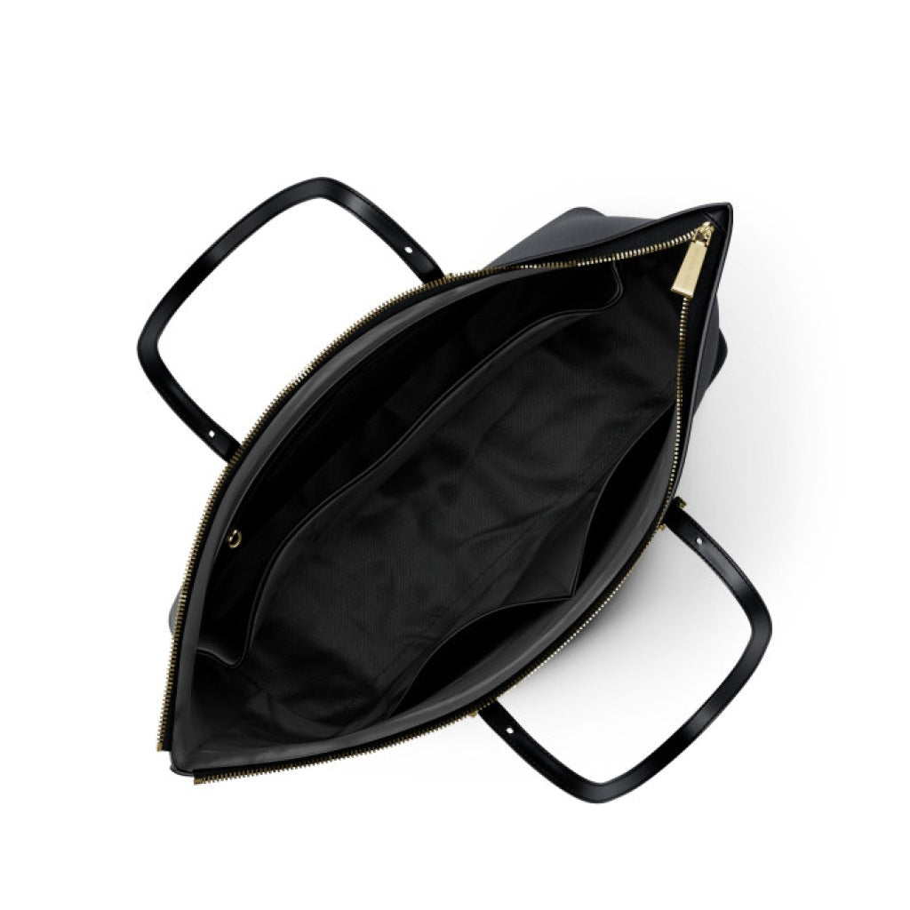 MICHAEL KORS TGQNTL LG EW MF TZ TOTE en color NEGRO  (6)