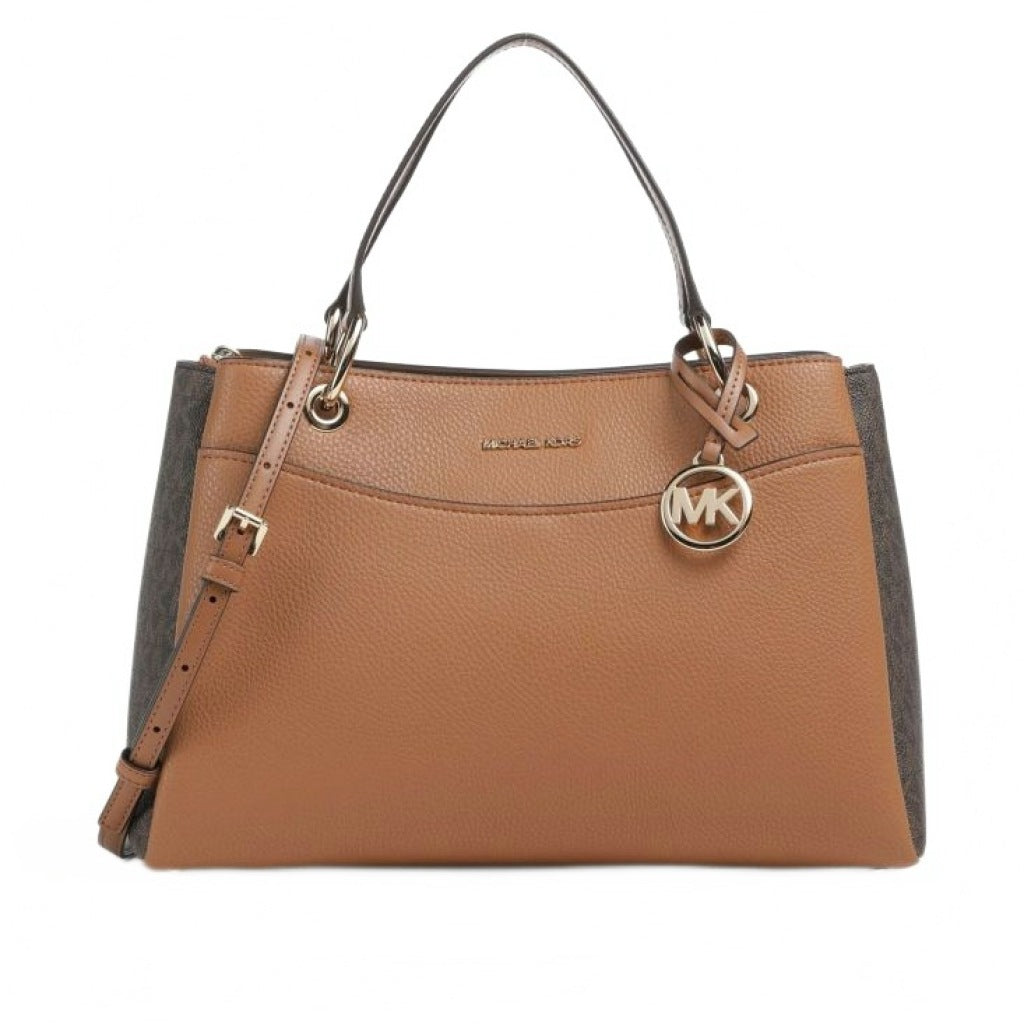MICHAEL KORS TGXLB MD TRPL CMPT SHLDR en color MARRON  (4)