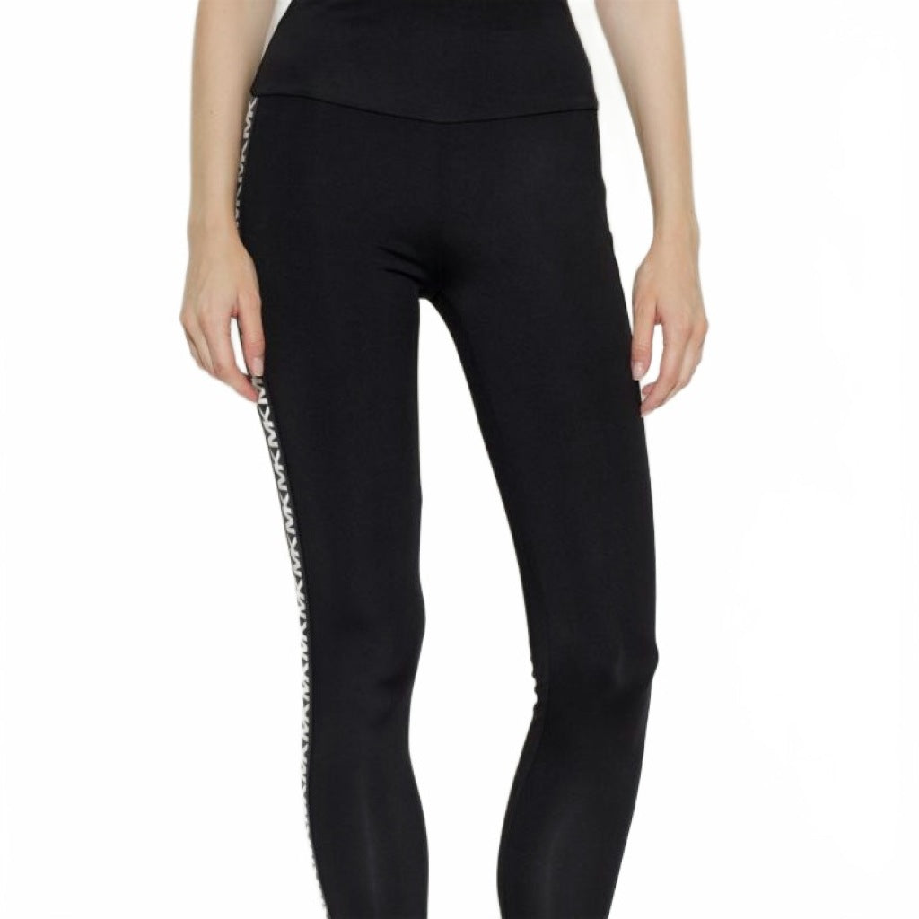 MICHAEL KORS MTIKND TAPE HIGH WST LEGGING en color NEGRO  (6)