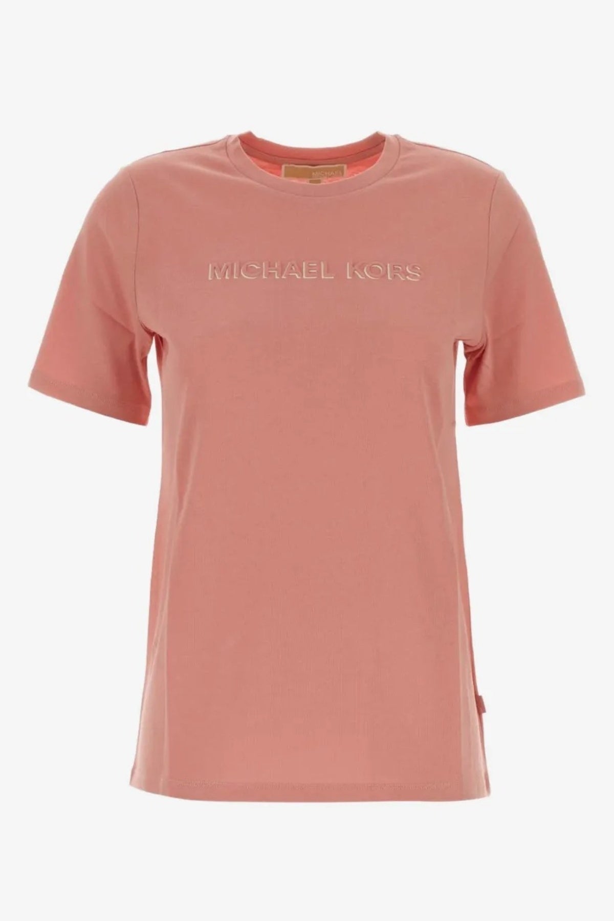 MICHAEL KORS MTJ MK SHDW EMBSSED LOGO TEE en color ROSA  (1)