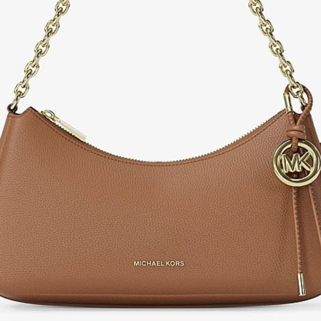 MICHAEL KORS RGYWL MD CHAIN POUCHETTE en color MARRON  (5)