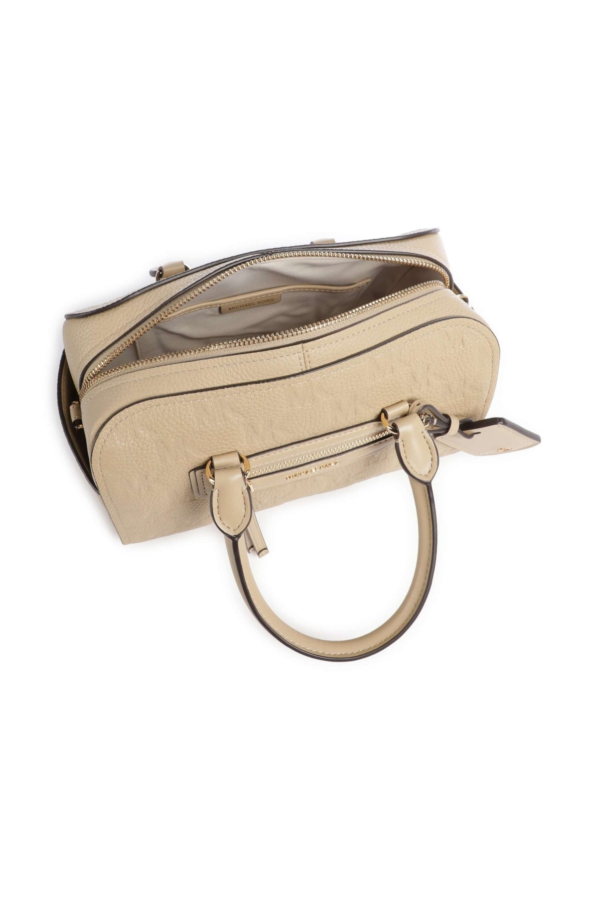 MICHAEL KORS SGTVCL XS DUFFLE XBODY en color NUDE  (2)