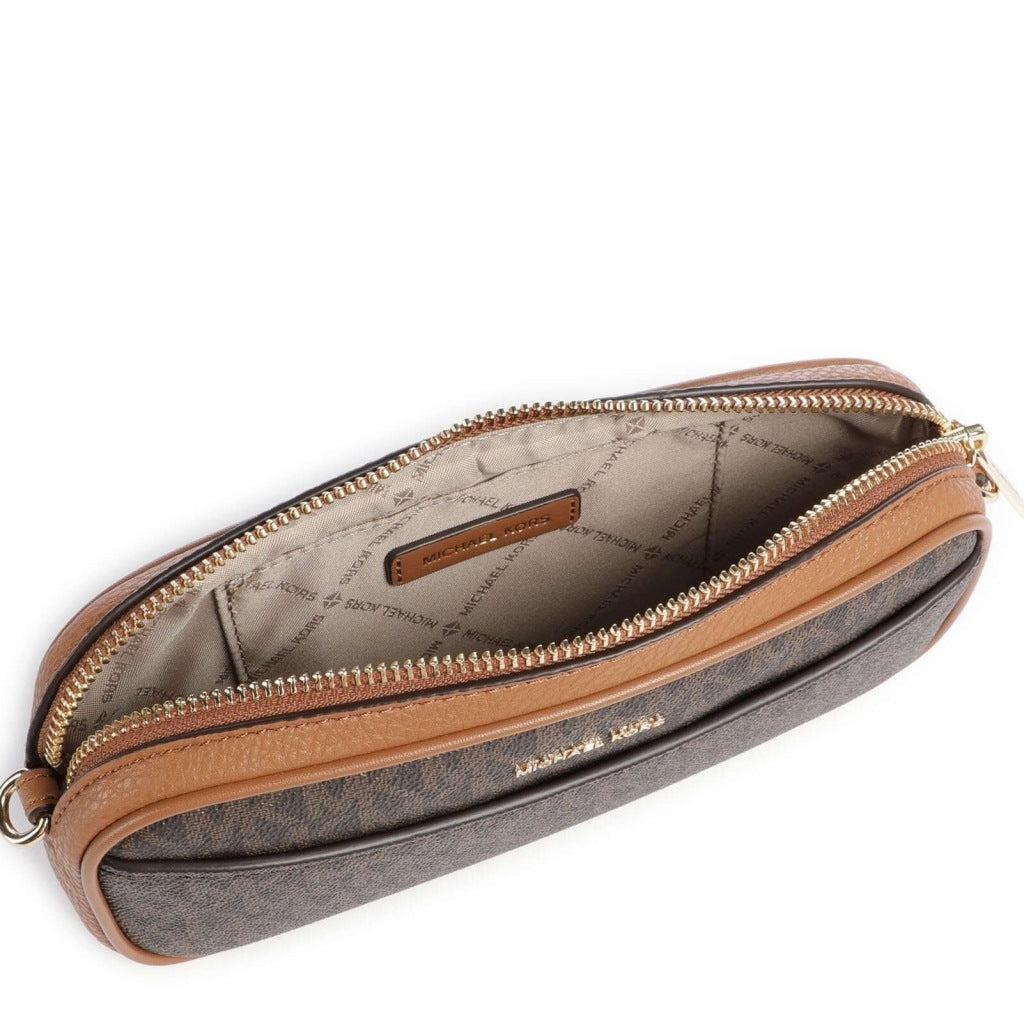 MICHAEL KORS TGXCB SM CONV POUCHETTE XBODY en color MARRON  (6)