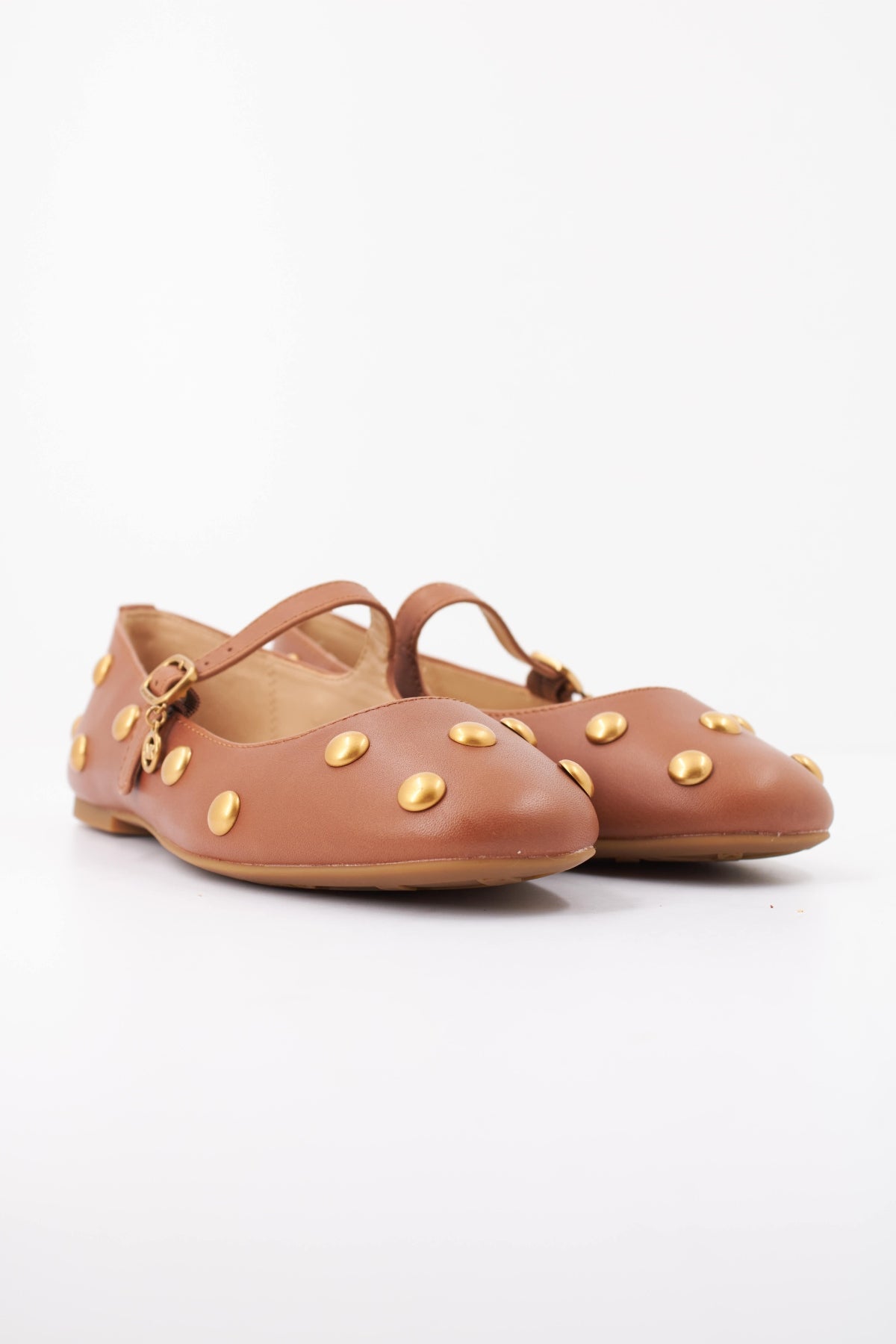 MICHAEL KORS NELLIE FLEX BALLET en color MARRON  (2)