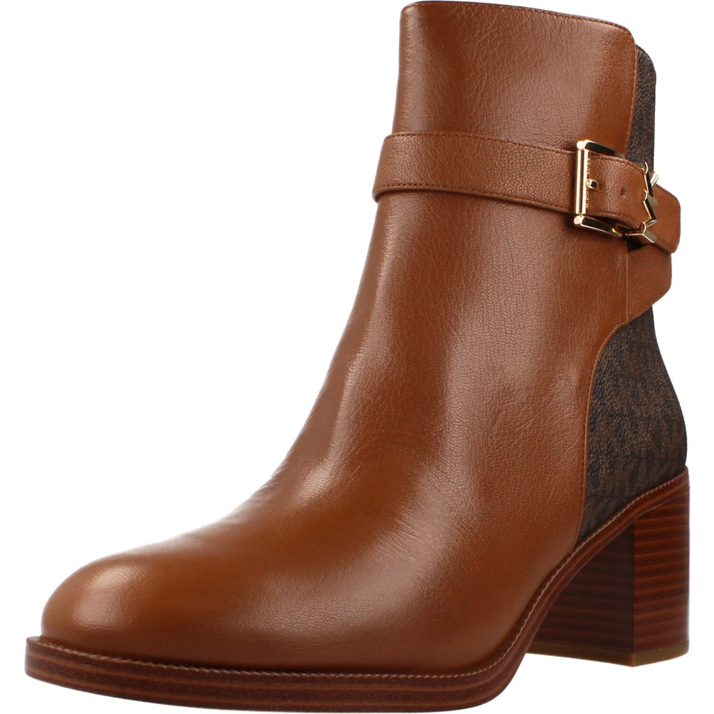 MICHAEL KORS TRCMEL RACHEL HEELED BOOTIE en color MARRON  (1)