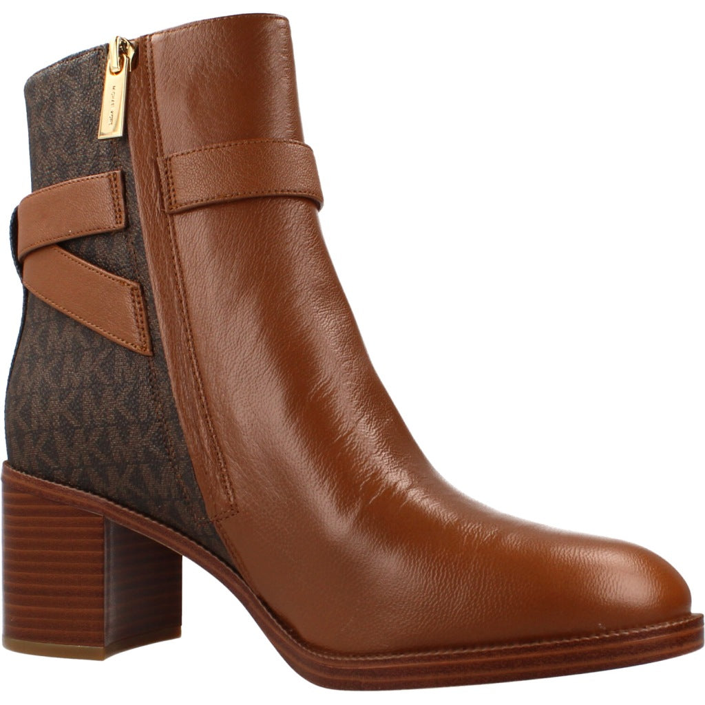 MICHAEL KORS TRCMEL RACHEL HEELED BOOTIE en color MARRON  (5)