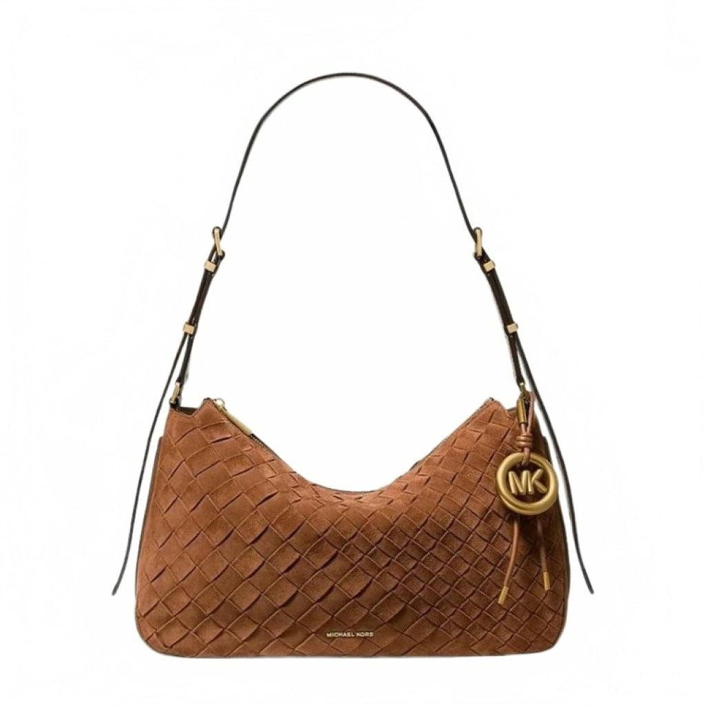 MICHAEL KORS MD TZ CONV SHLDR en color MARRON CLARO  (4)