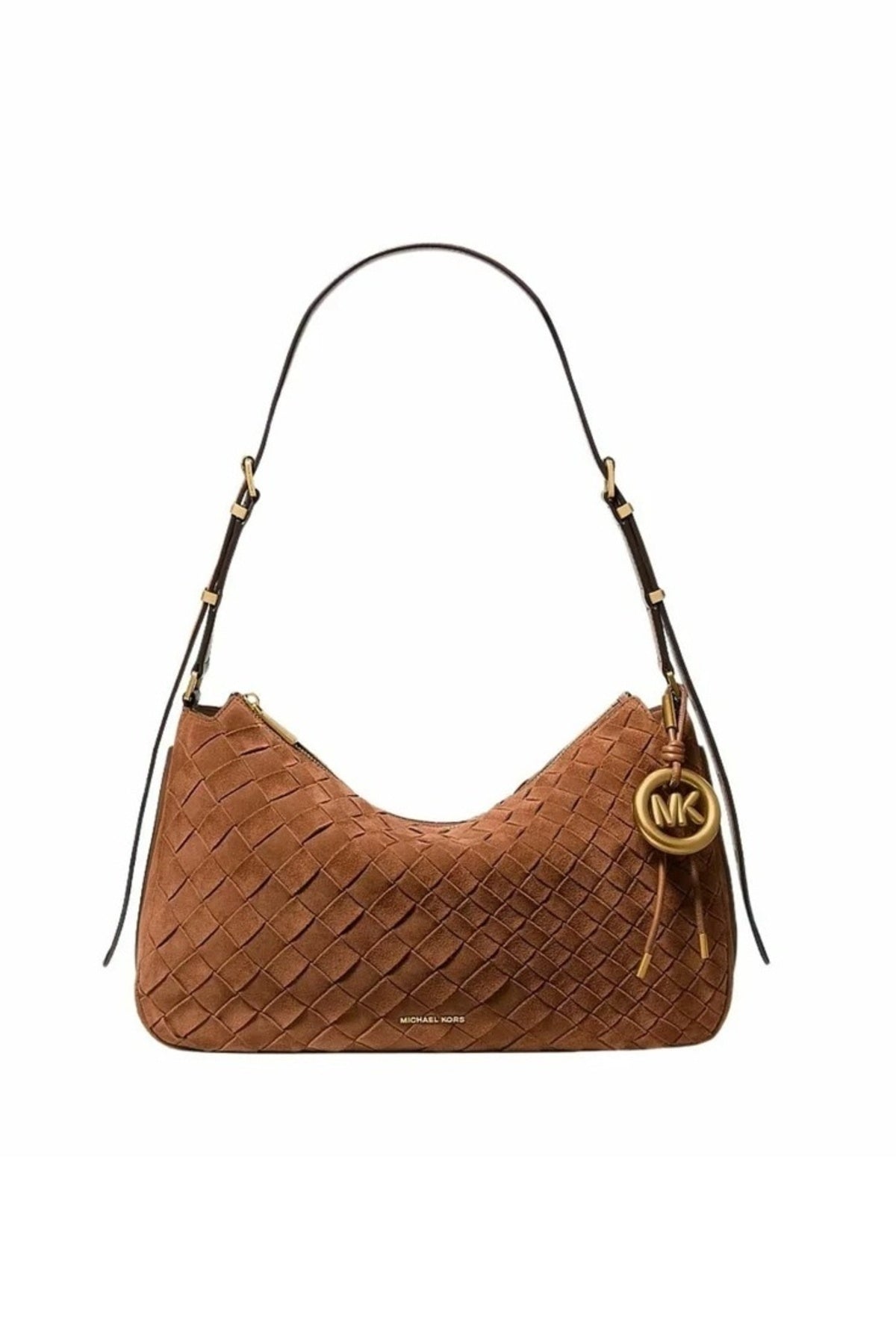 MICHAEL KORS MD TZ CONV SHLDR en color MARRON CLARO  (1)