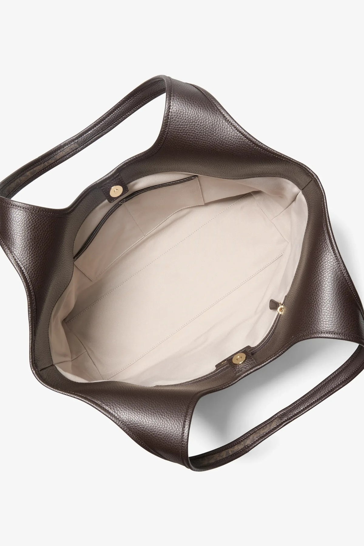 MICHAEL KORS LG SHOPPER TOTE en color MARRON  (3)