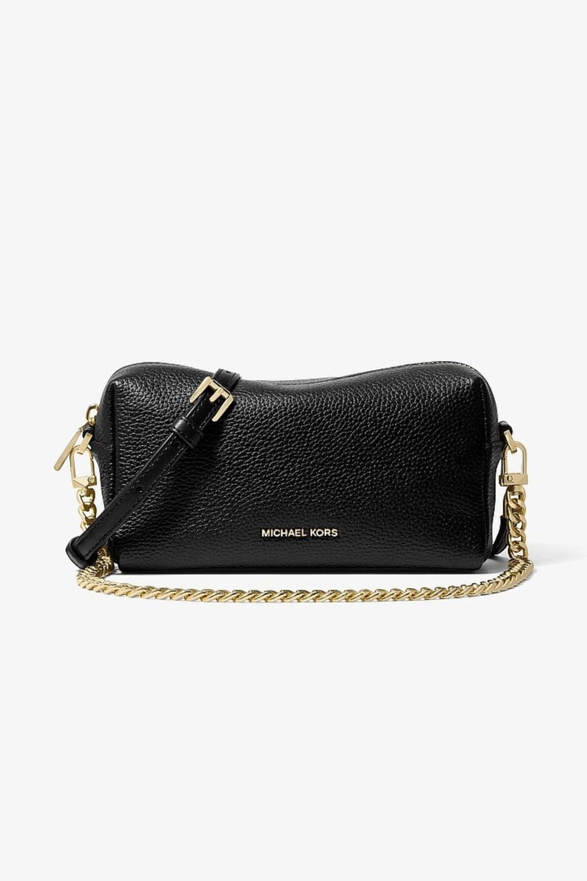 MICHAEL KORS SM SOFT XBODY W/ CHAIN en color NEGRO  (3)