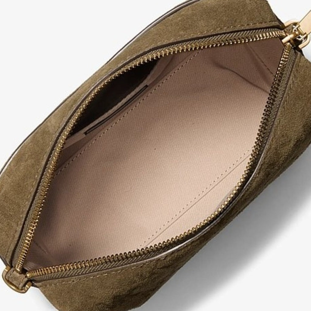 MICHAEL KORS SM SOFT XBODY W/ CHAIN en color VERDE  (6)