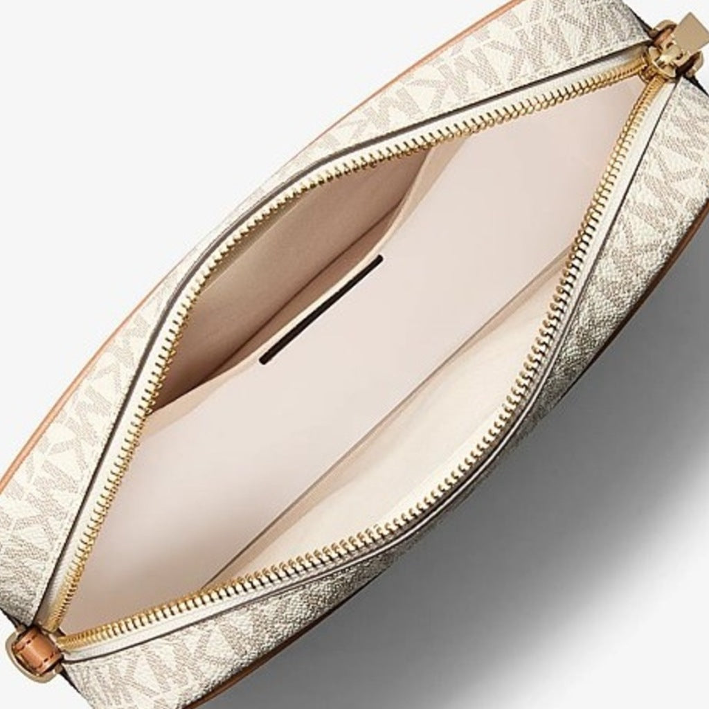 MICHAEL KORS LG EW PCKT XBODY en color BEIS  (5)