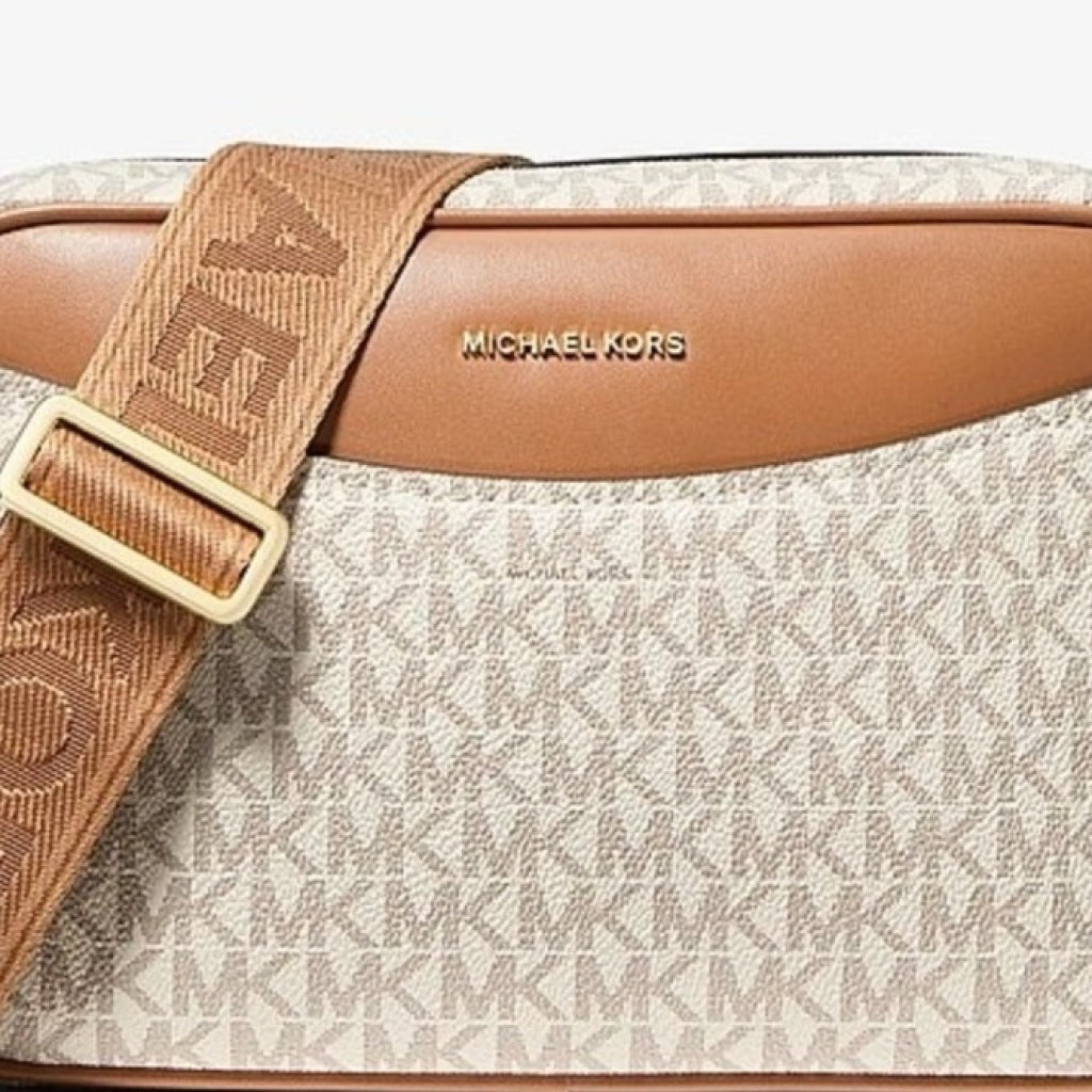 MICHAEL KORS LG EW PCKT XBODY en color BEIS  (6)
