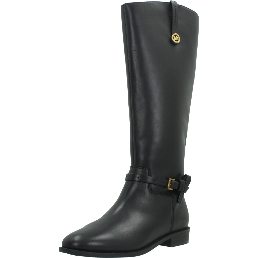 MICHAEL KORS BEVERLY FLAT BOOT en color NEGRO  (1)
