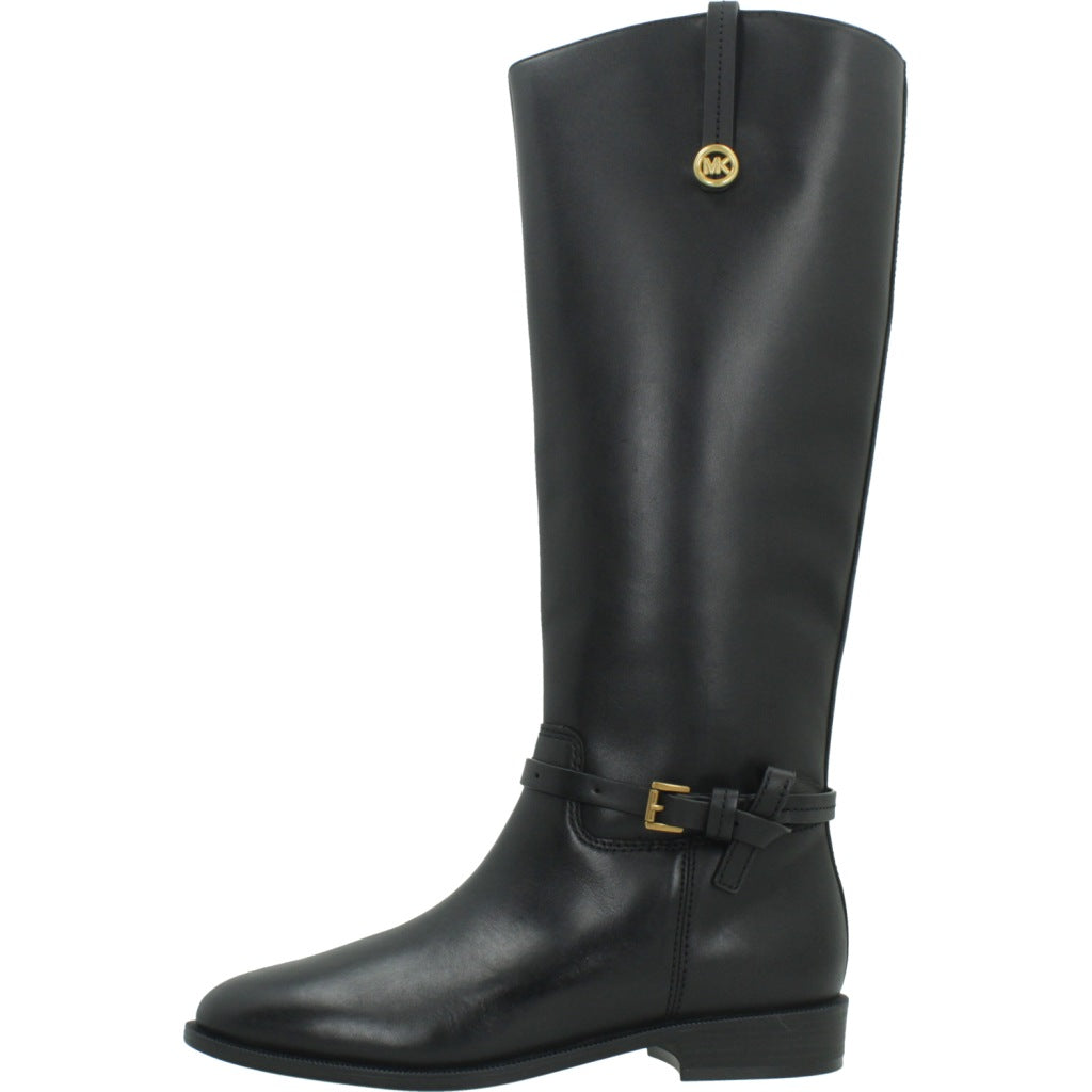 MICHAEL KORS BEVERLY FLAT BOOT en color NEGRO  (2)