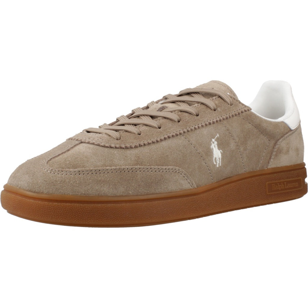 POLO RALPH LAUREN SNEAKERS BEDFORD PP L en color MARRON  (1)