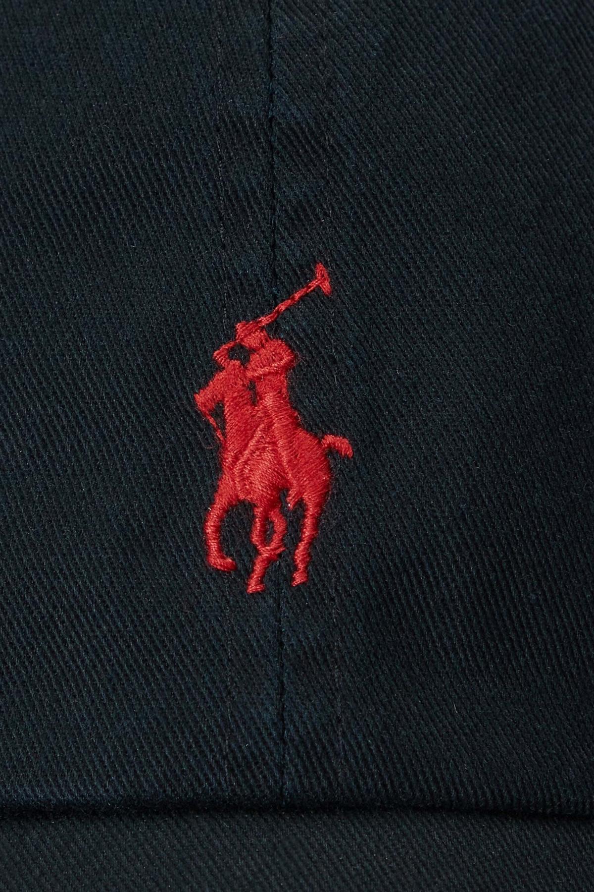 POLO RALPH LAUREN SPORT CAP HAT en color NEGRO  (3)