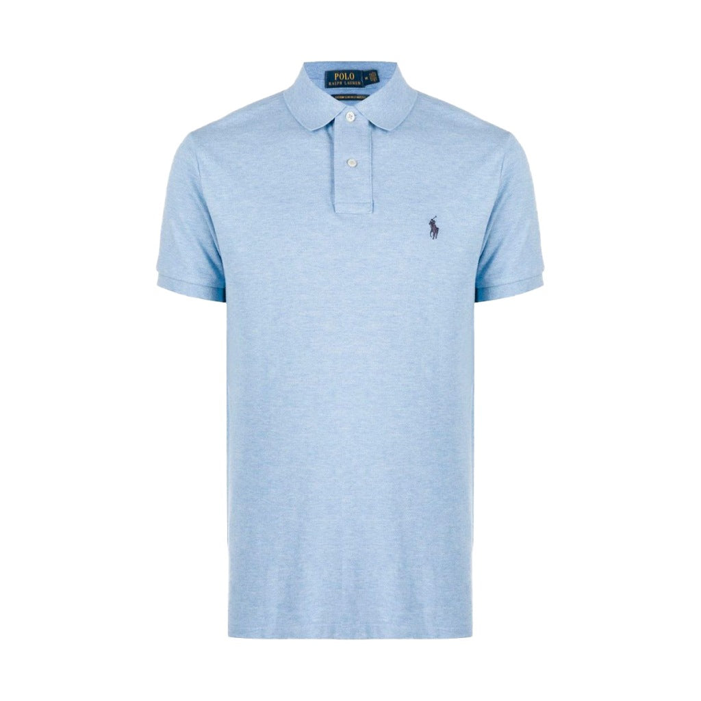 POLO RALPH LAUREN CUSTOM SLIM FIT POLO SHIRT en color AZUL  (3)