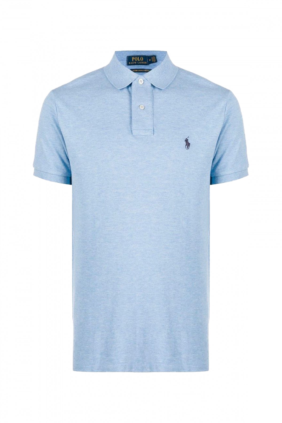 POLO RALPH LAUREN CUSTOM SLIM FIT POLO SHIRT en color AZUL  (1)