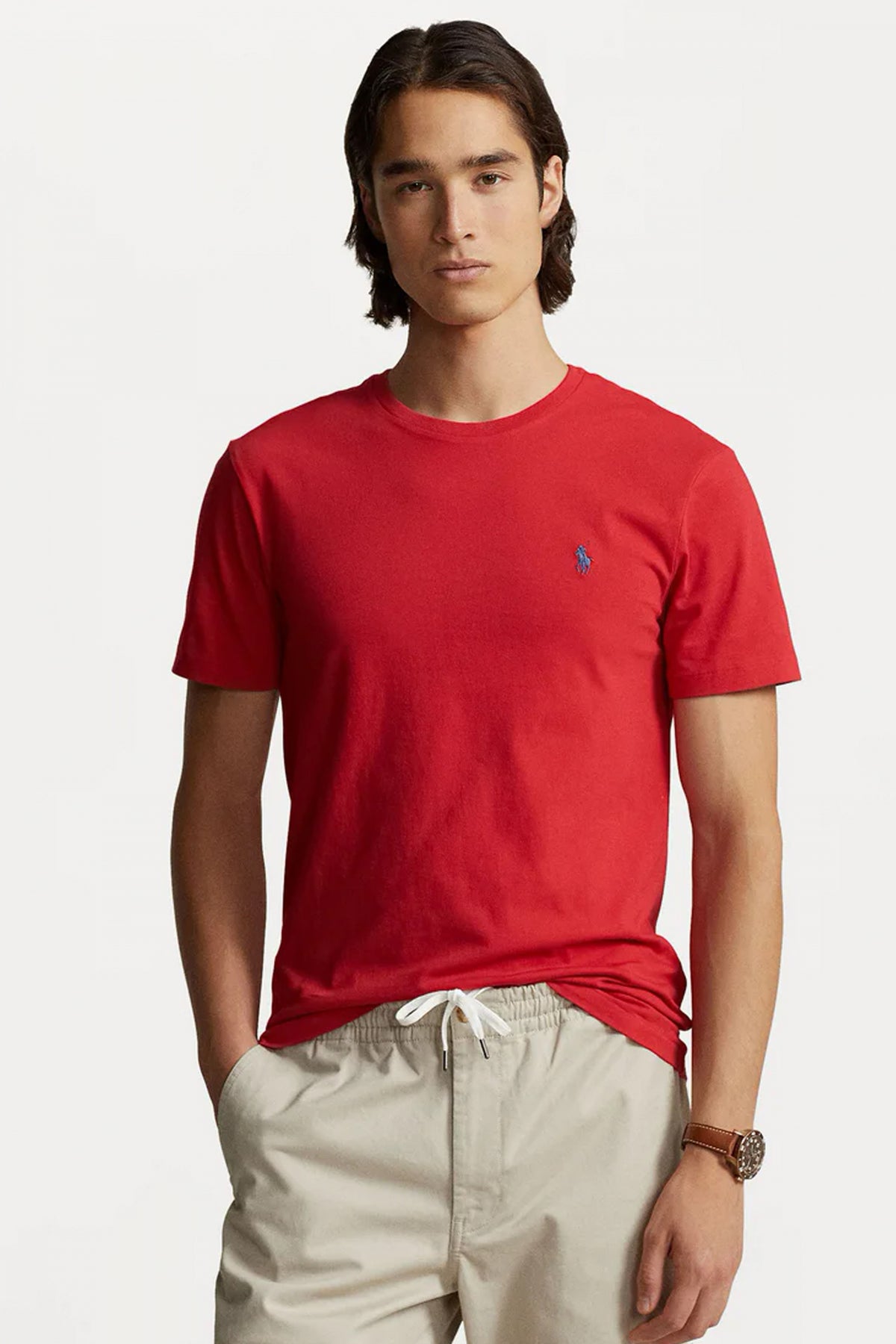 POLO RALPH LAUREN SSCNCMSLM en color ROJO  (1)