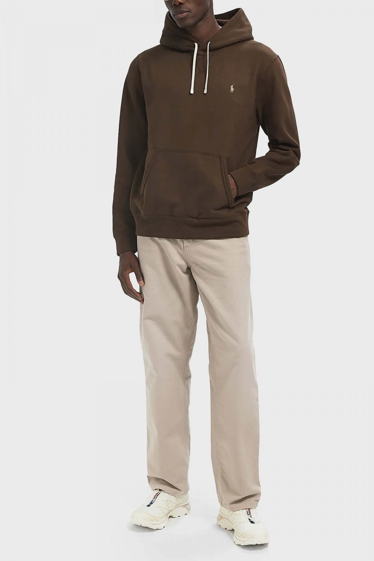 POLO RALPH LAUREN RL HOODIE en color MARRON  (4)