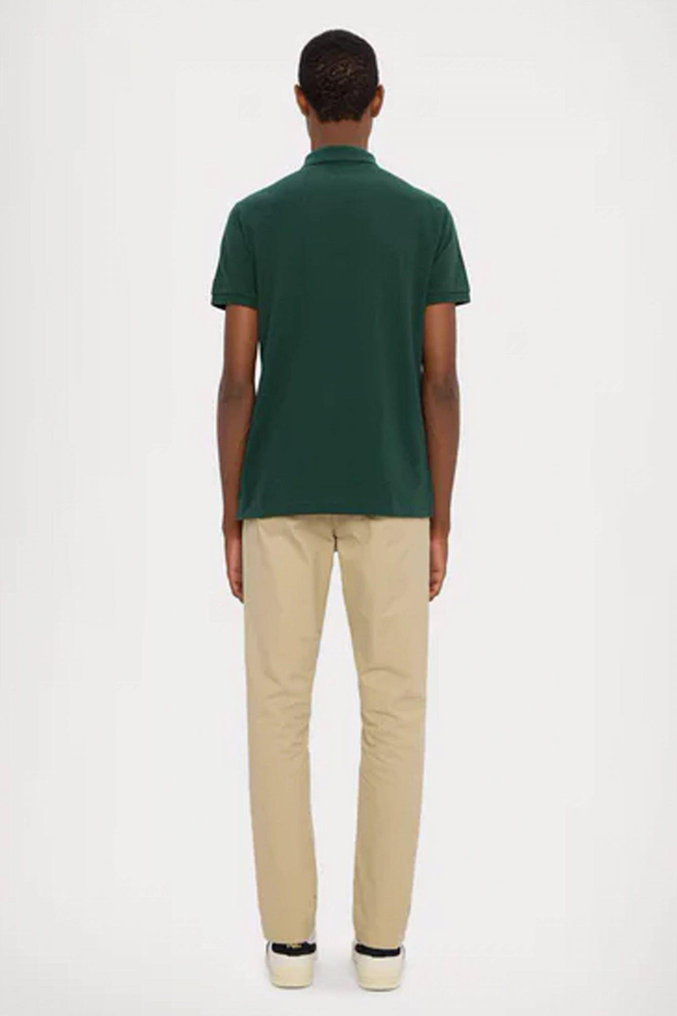 POLO RALPH LAUREN CUSTOM SLIM FIT POLO SHIRT en color VERDE  (2)