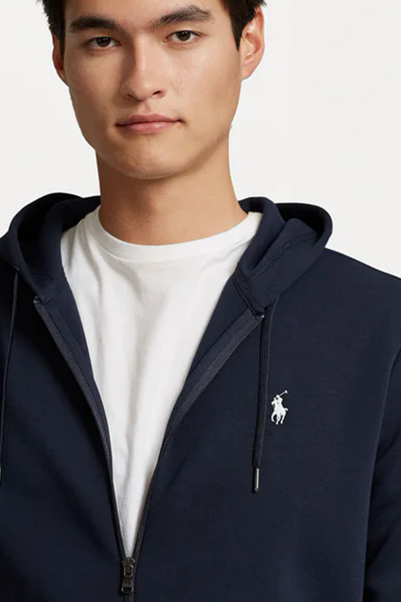 POLO RALPH LAUREN  FULL ZIP HOODIE en color AZUL  (4)