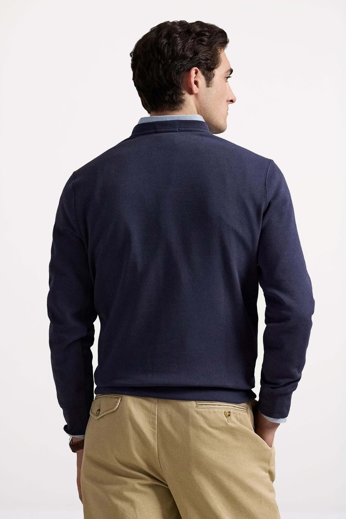 POLO RALPH LAUREN POLO BEAR GRAPHIC CREWNECK SWEATSHIRT en color AZUL  (3)