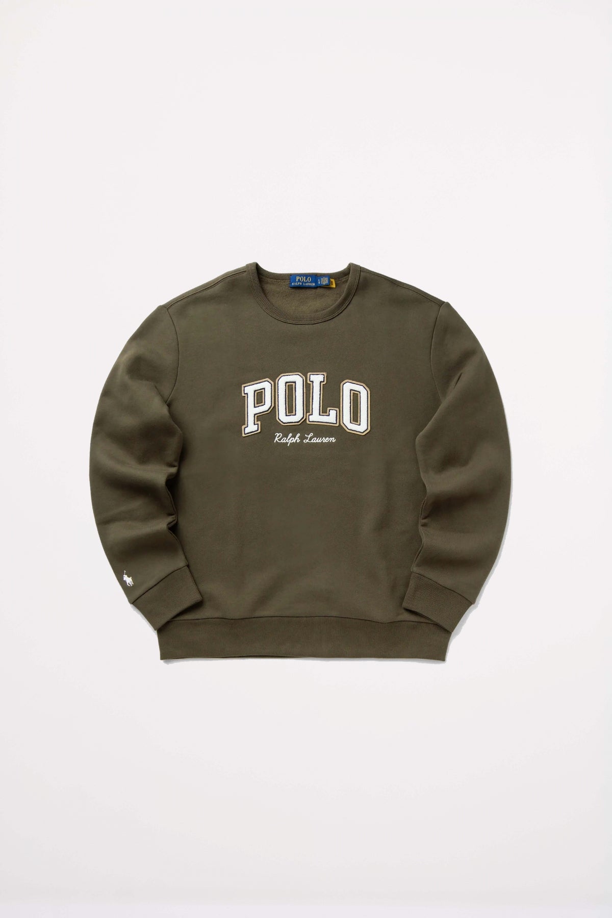 POLO RALPH LAUREN LONG SLEEVE SWEATSHIRT en color VERDE  (2)