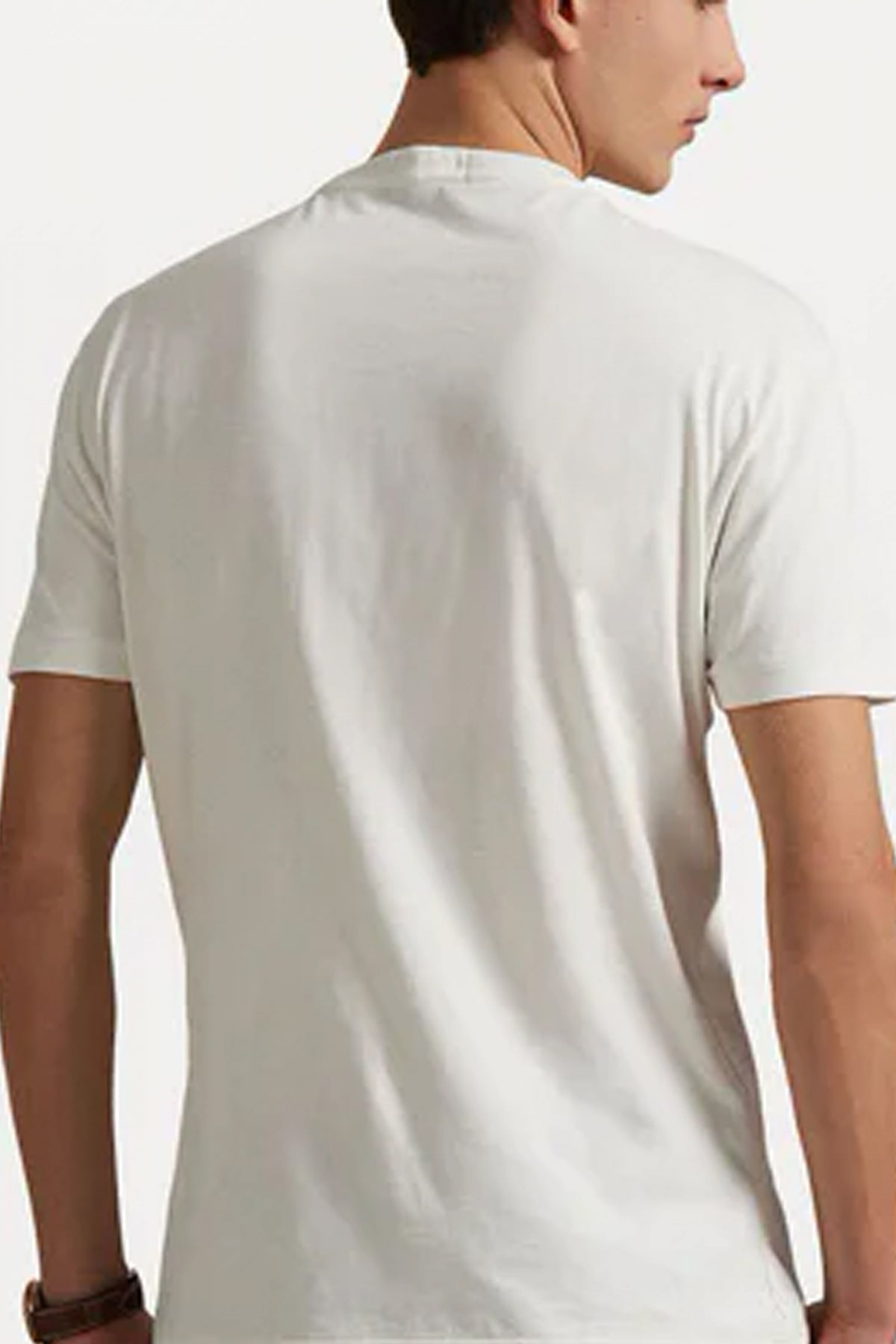 POLO RALPH LAUREN POLO BEAR GRAPHIC SLIM FIT CREWNECK T-SHIRT en color BLANCO  (2)
