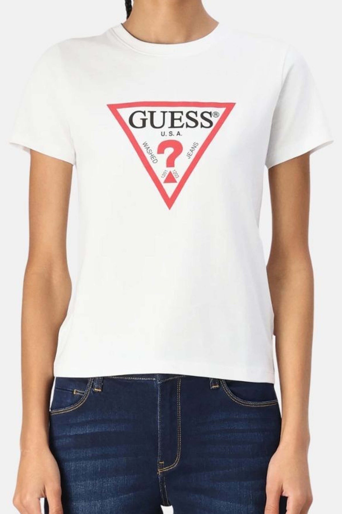 GUESS JEANS WYI J en color BLANCO  (1)